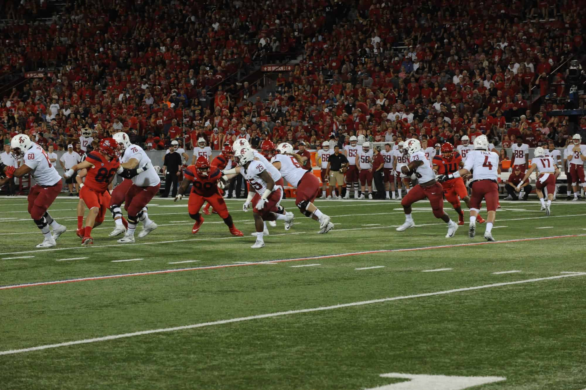 WSU vs UA First Half