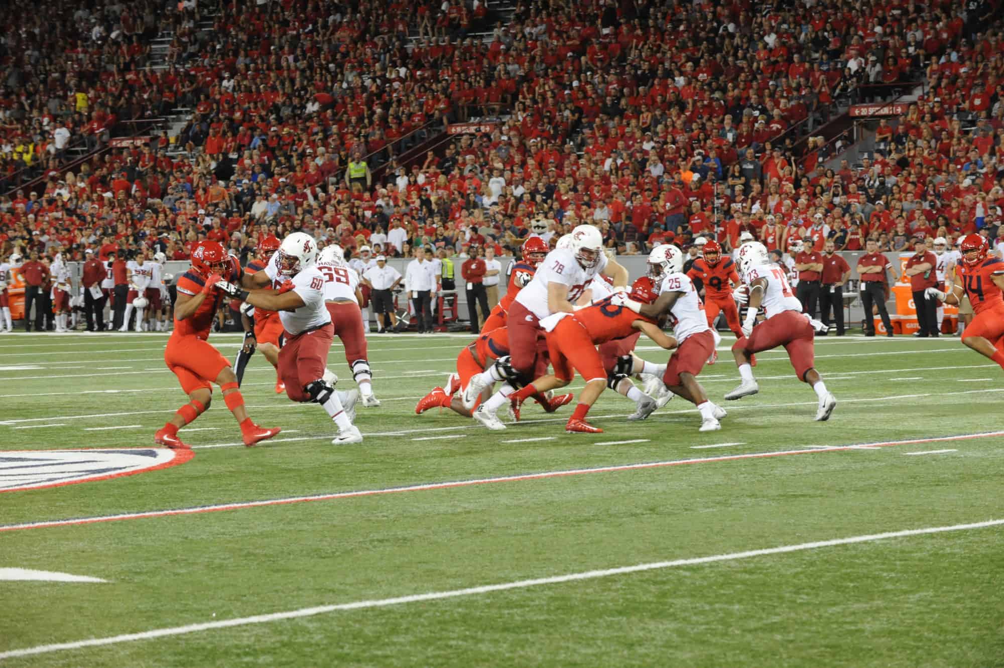 WSU vs UA First Half