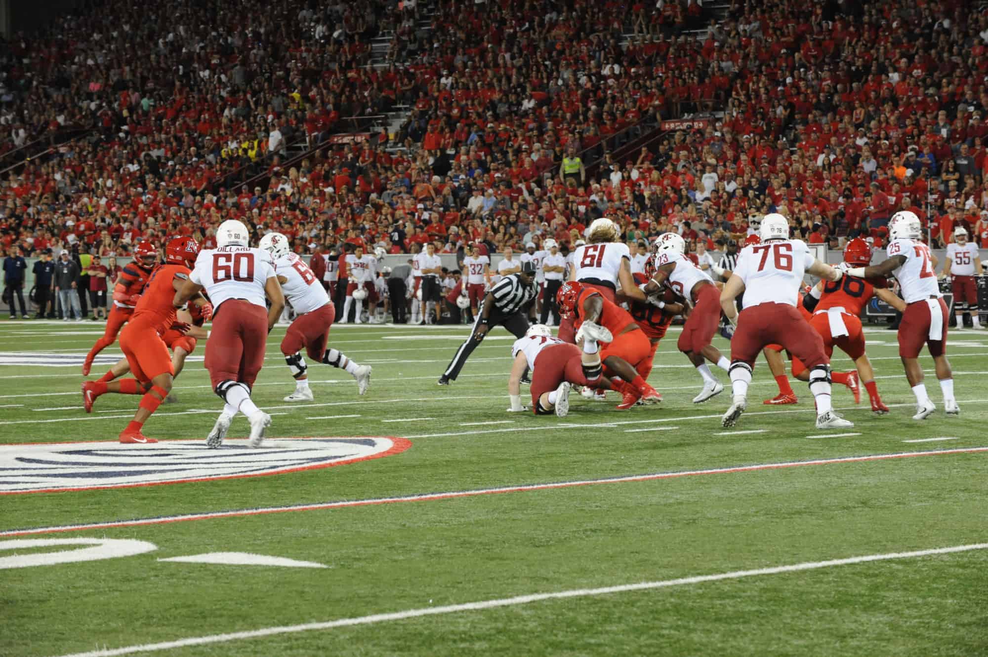 WSU vs UA First Half
