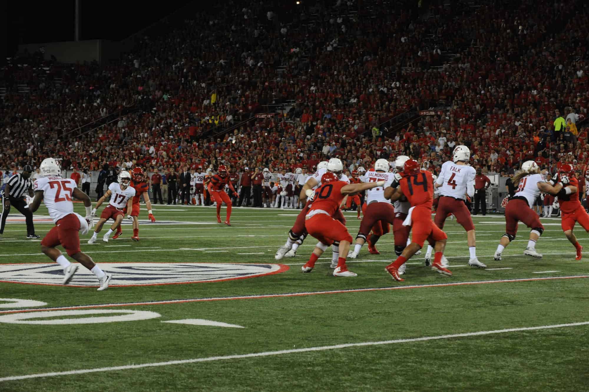WSU vs UA First Half