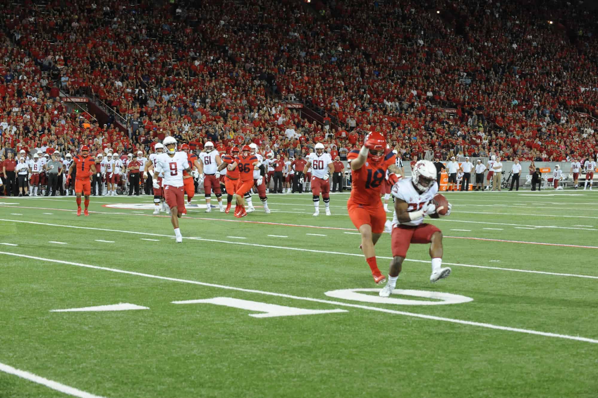 WSU vs UA First Half