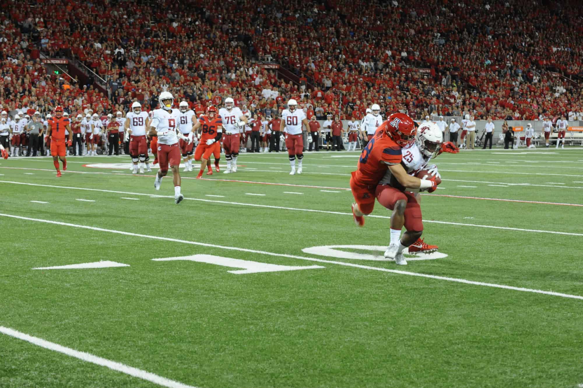 WSU vs UA First Half