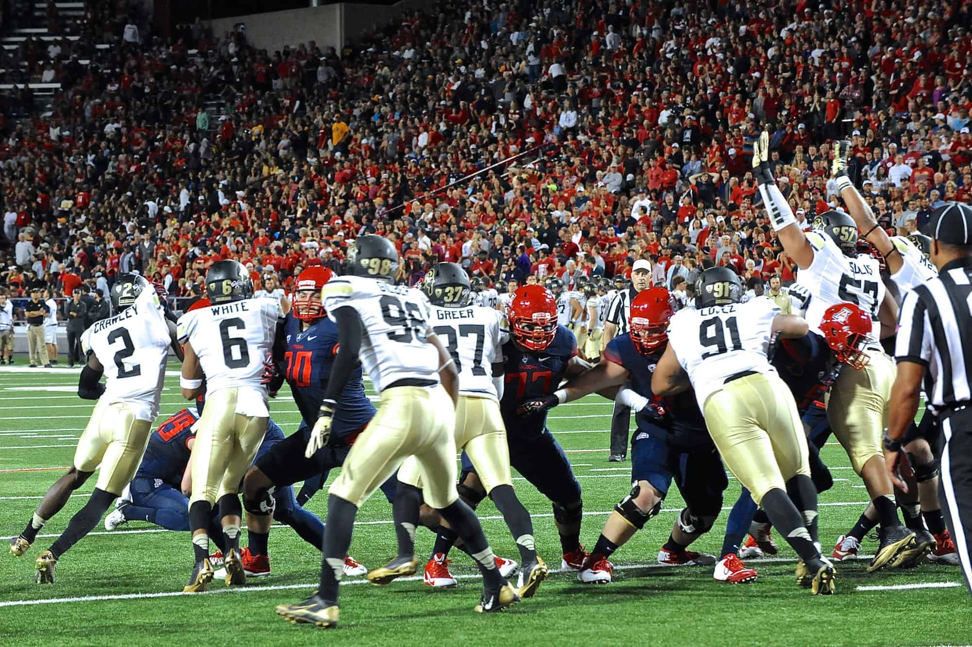 UA vs Colorado – 1st Half