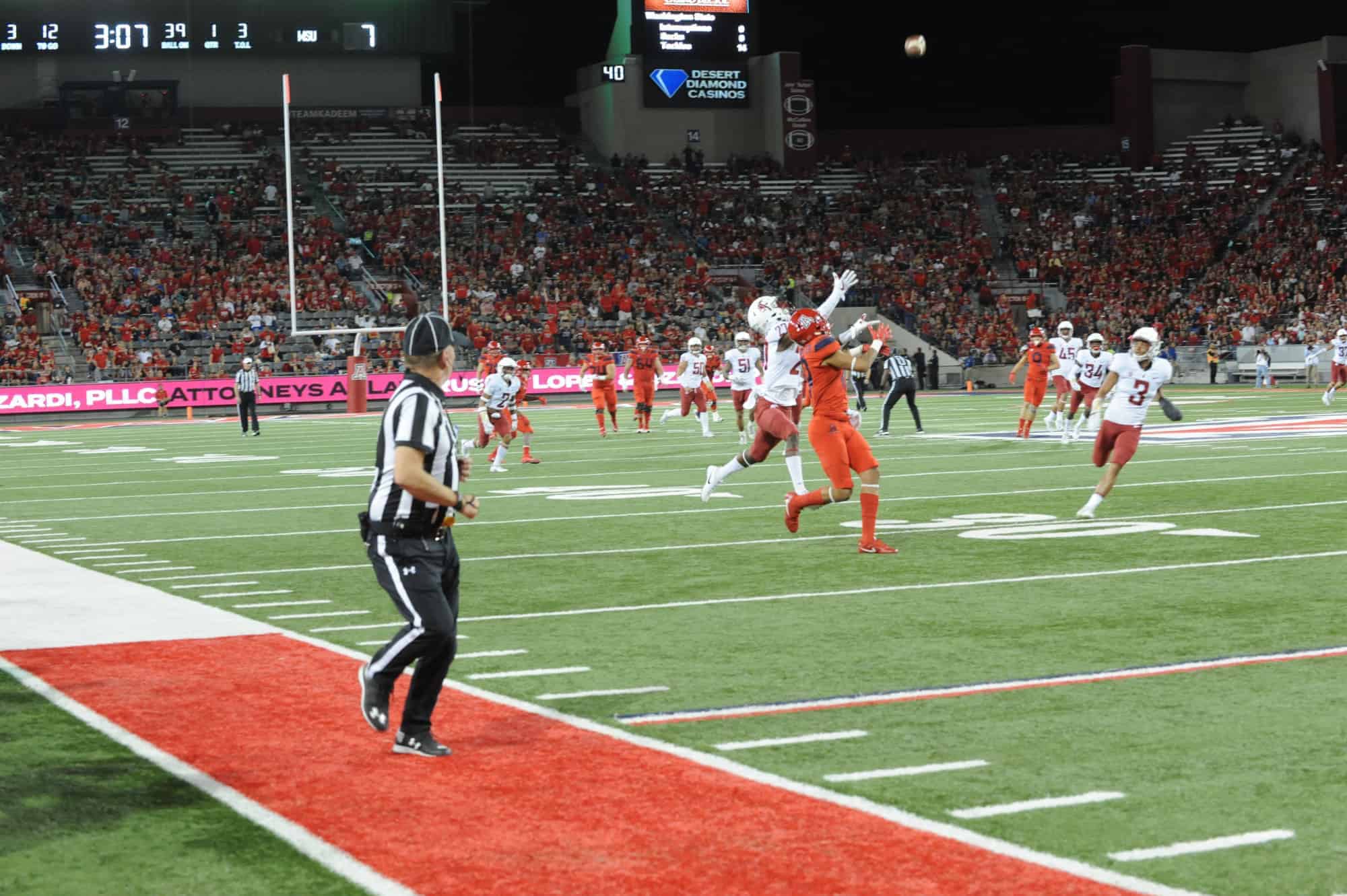WSU vs UA First Half