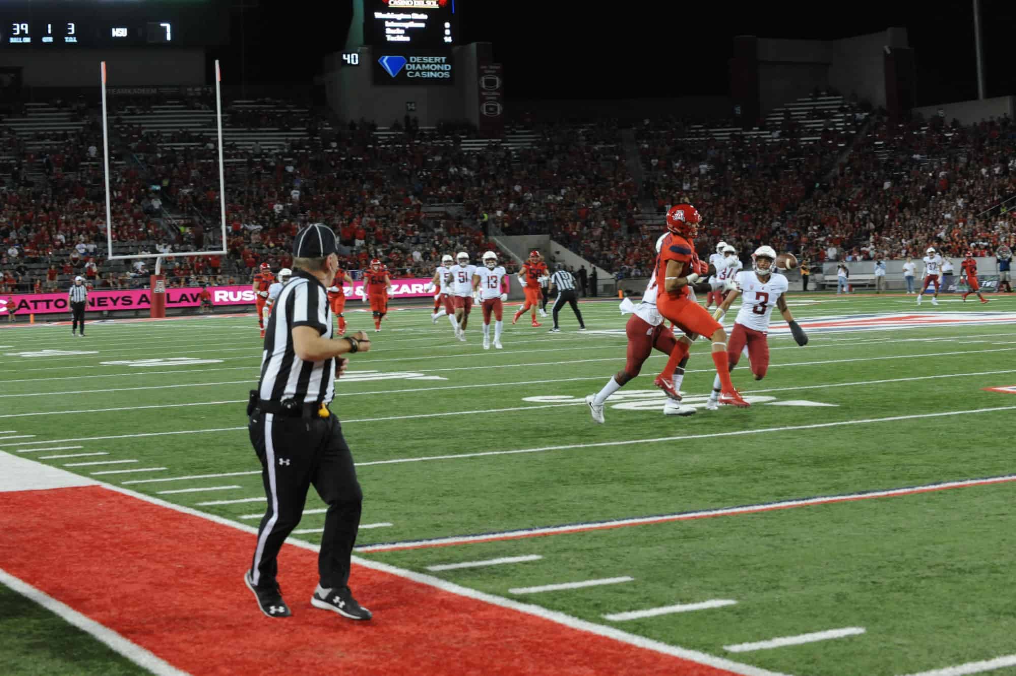 WSU vs UA First Half