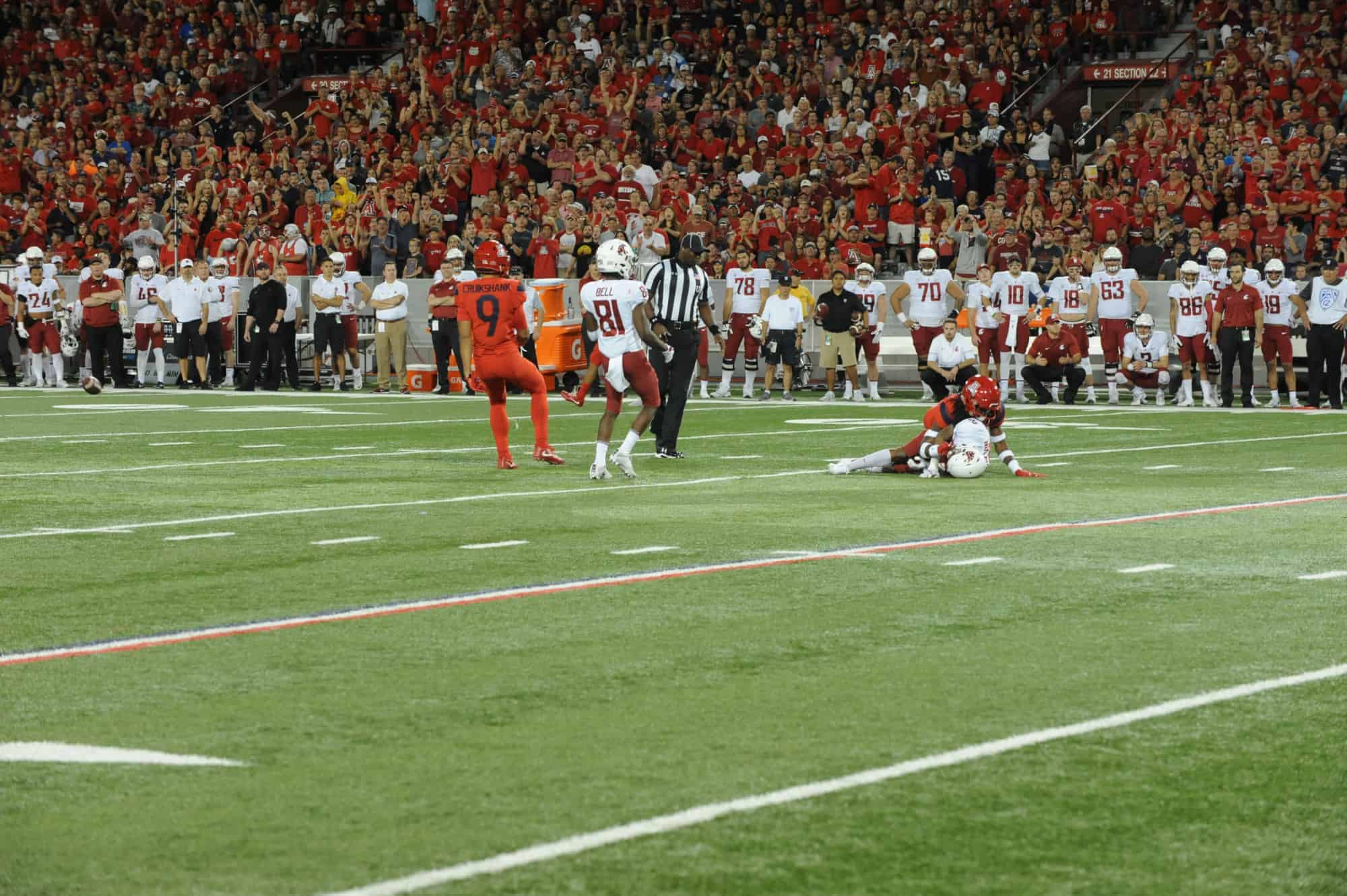 WSU vs UA First Half