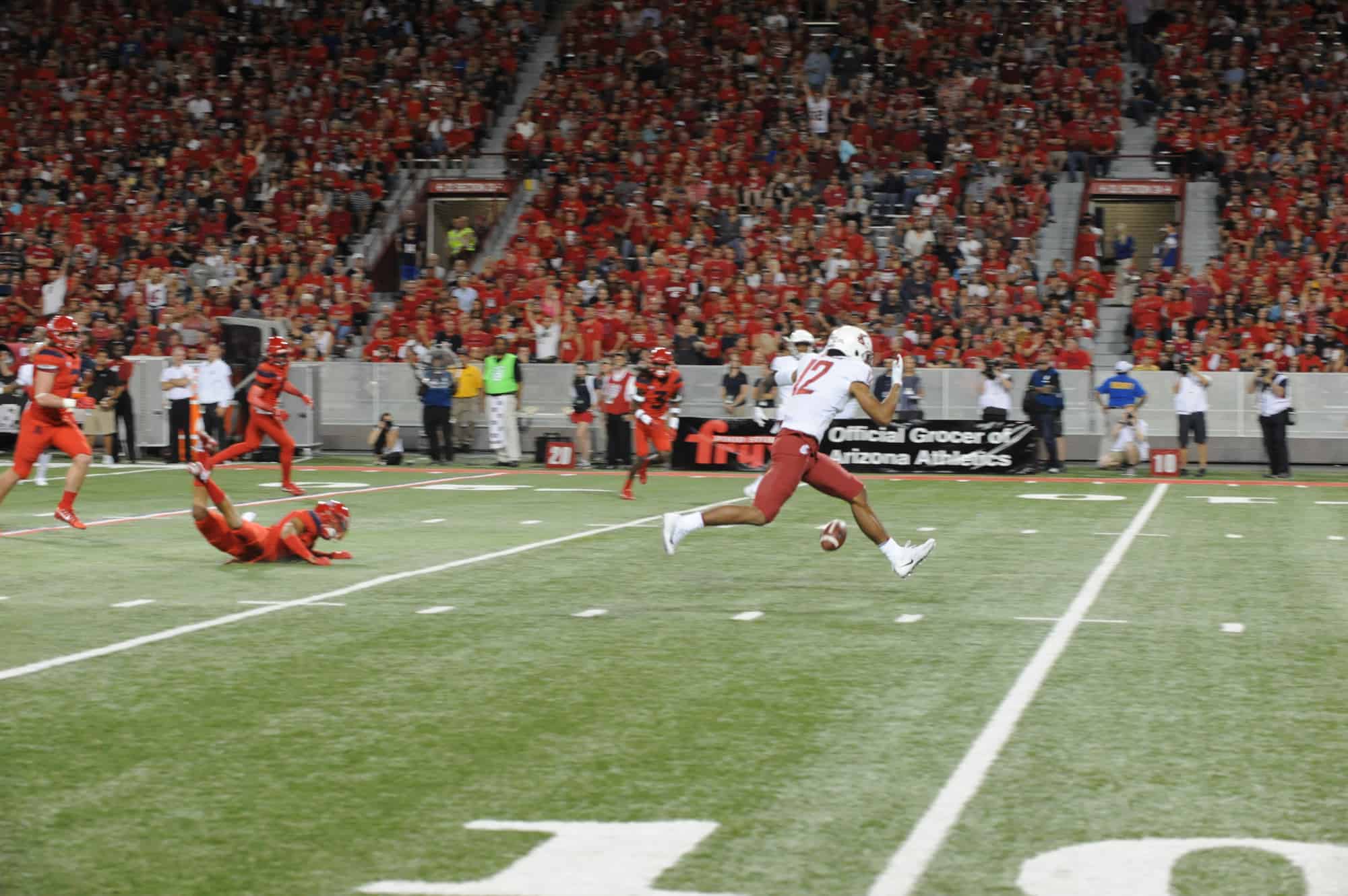 WSU vs UA First Half