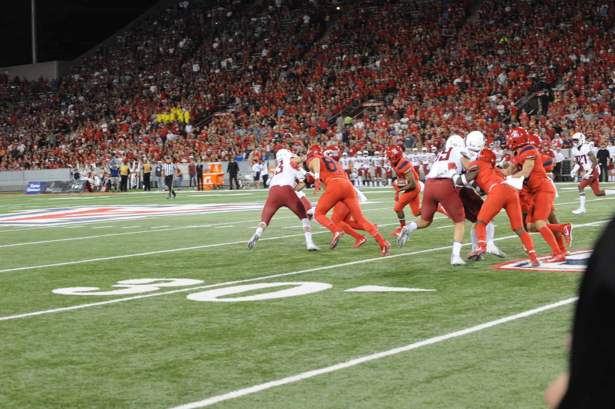 WSU vs UA First Half