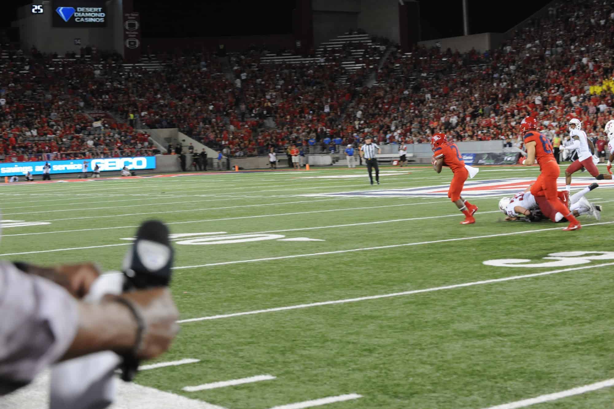 WSU vs UA First Half