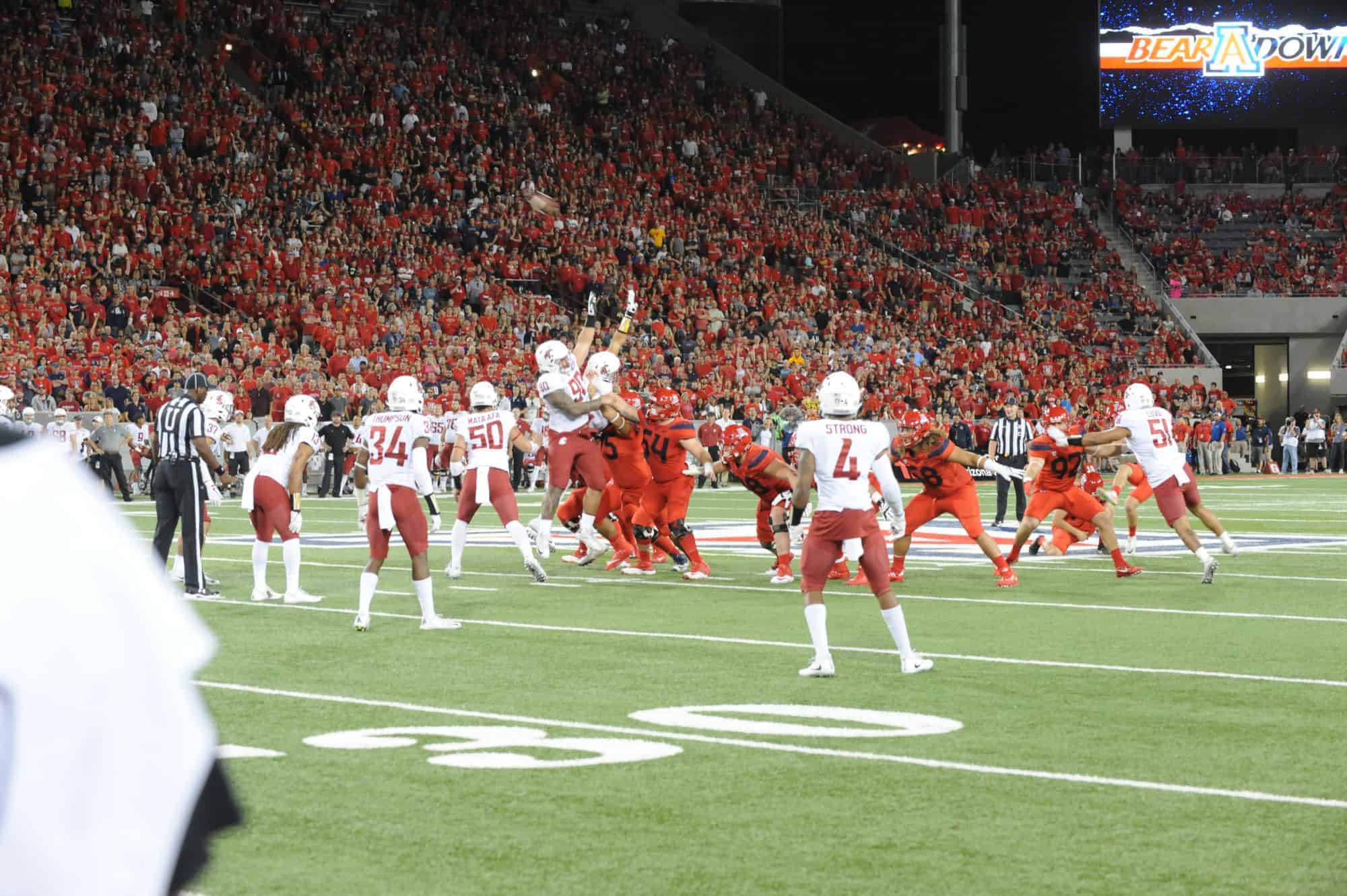 WSU vs UA First Half