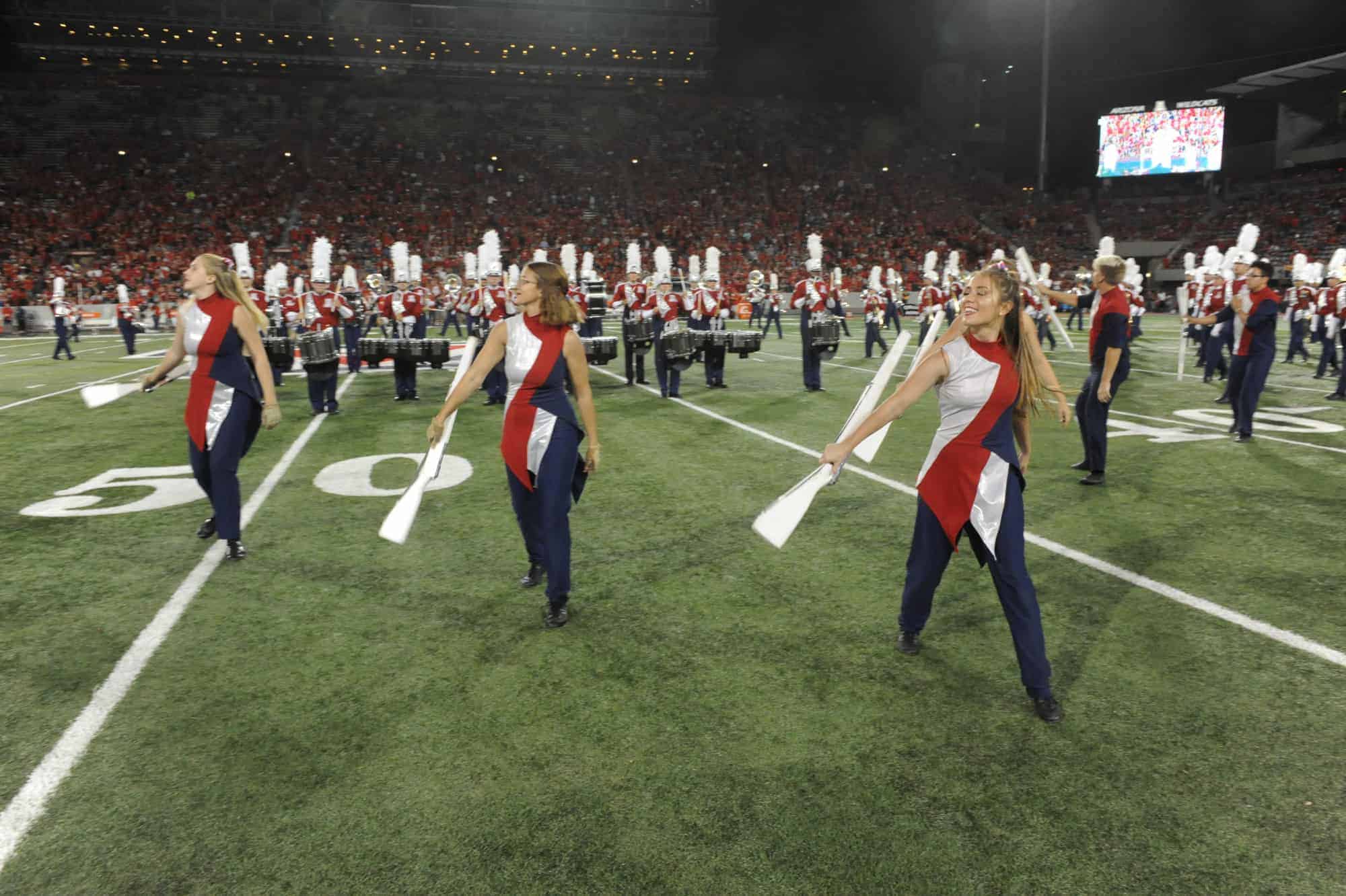 WSU vs UA Halftime