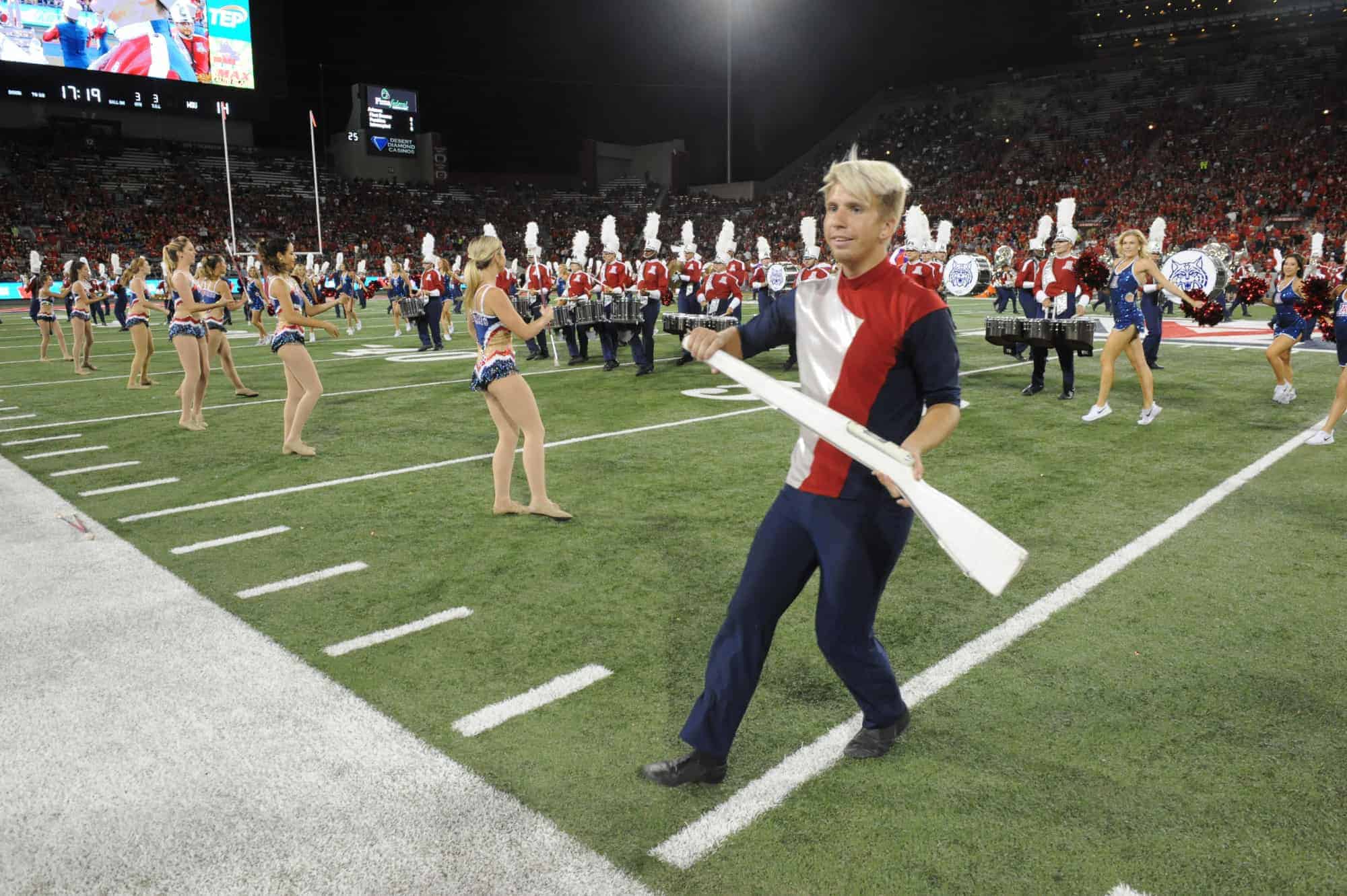 WSU vs UA Halftime