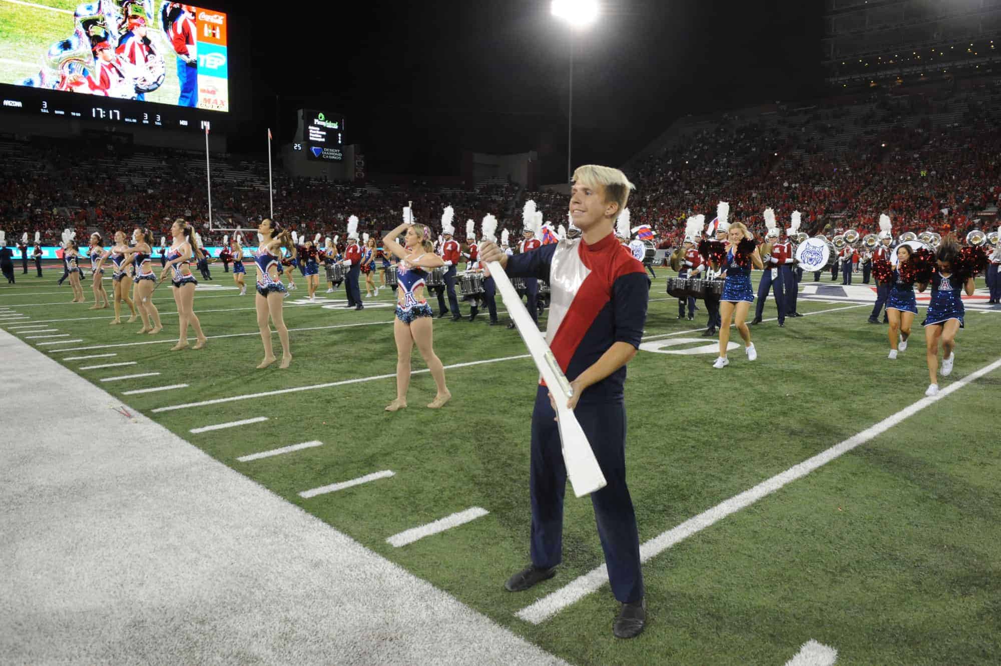WSU vs UA Halftime