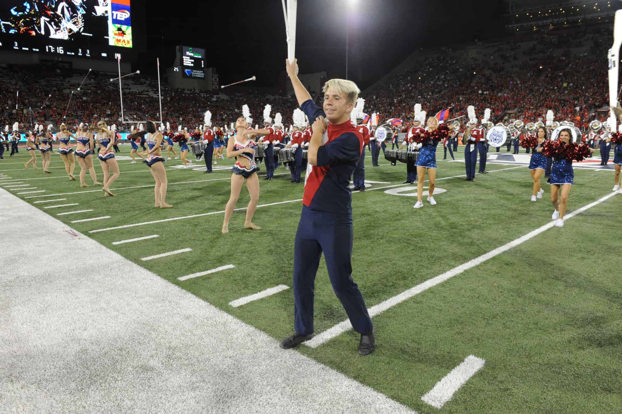 WSU vs UA Halftime