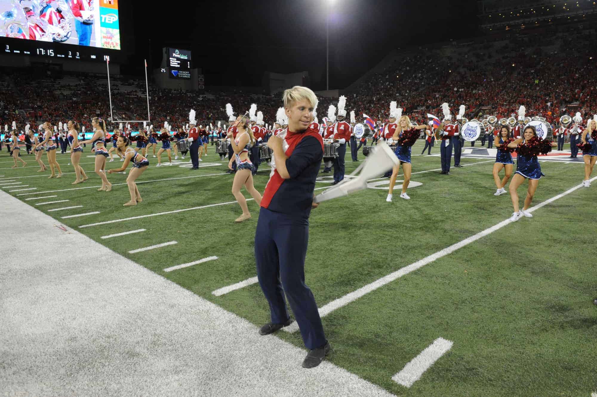 WSU vs UA Halftime