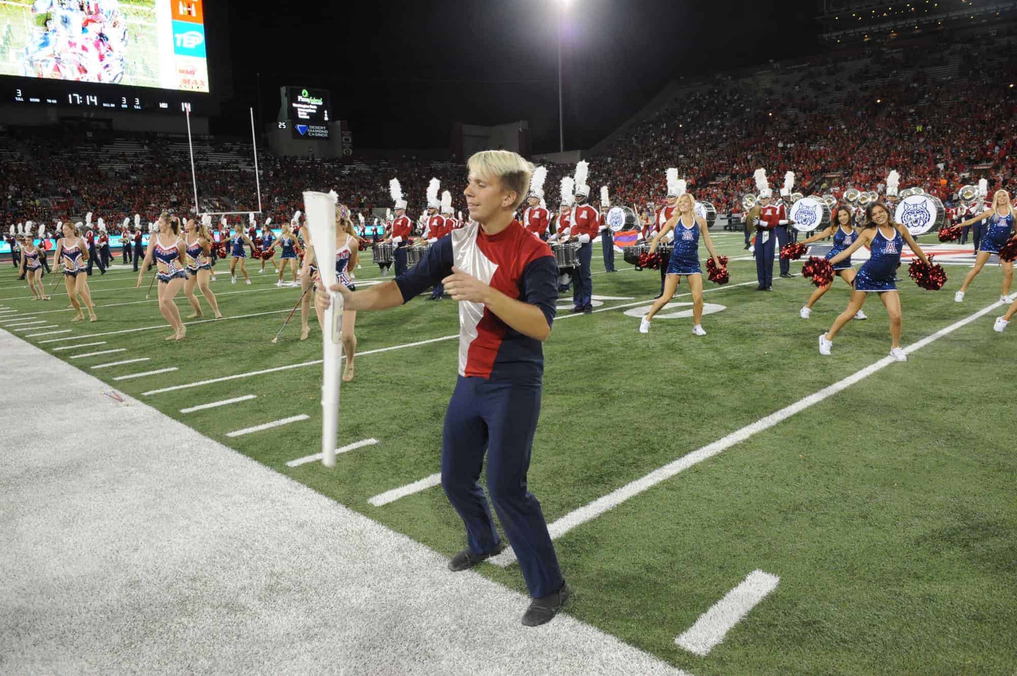 WSU vs UA Halftime