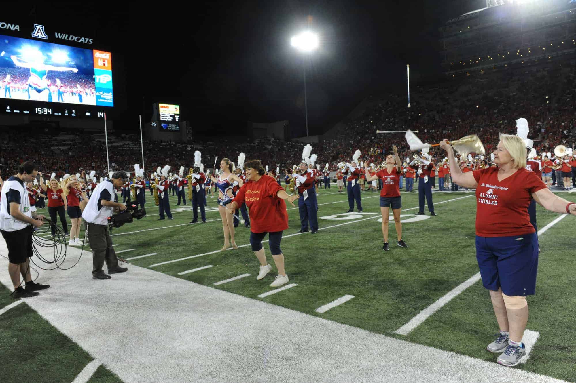 WSU vs UA Halftime