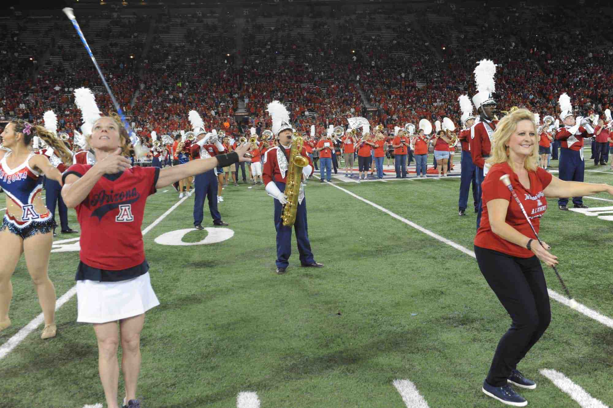 WSU vs UA Halftime