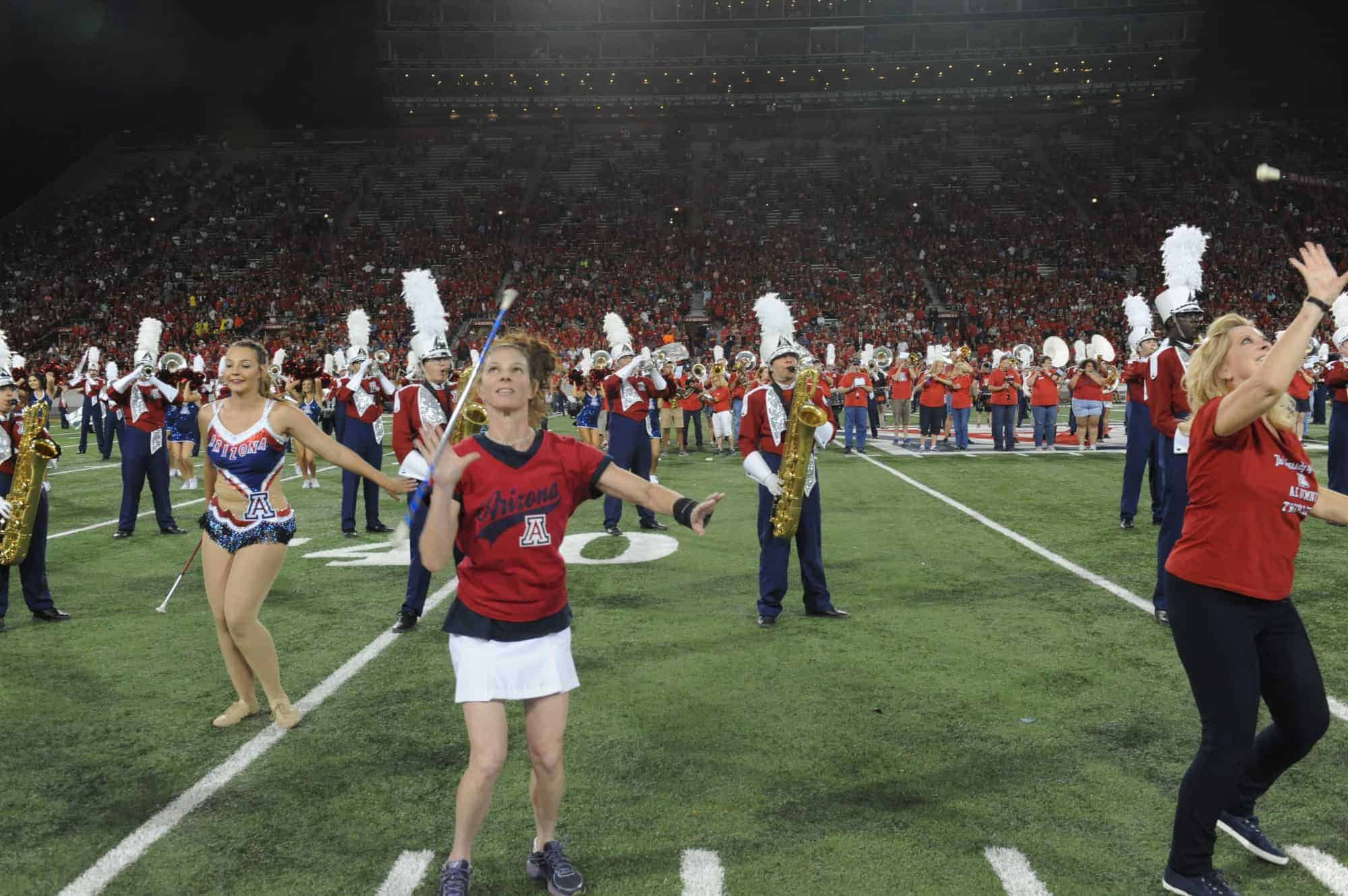 WSU vs UA Halftime