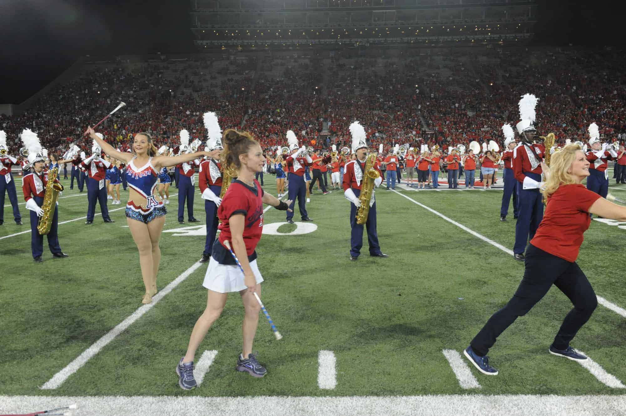 WSU vs UA Halftime