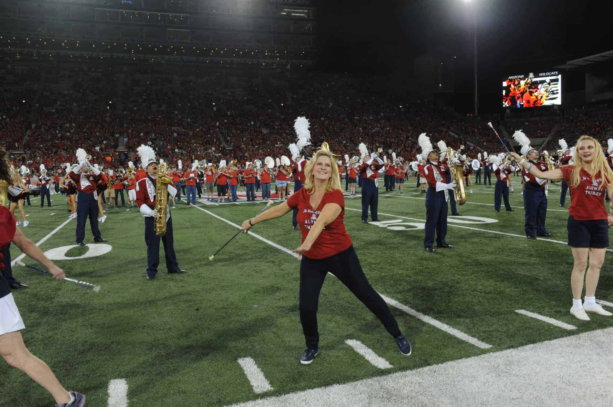 WSU vs UA Halftime