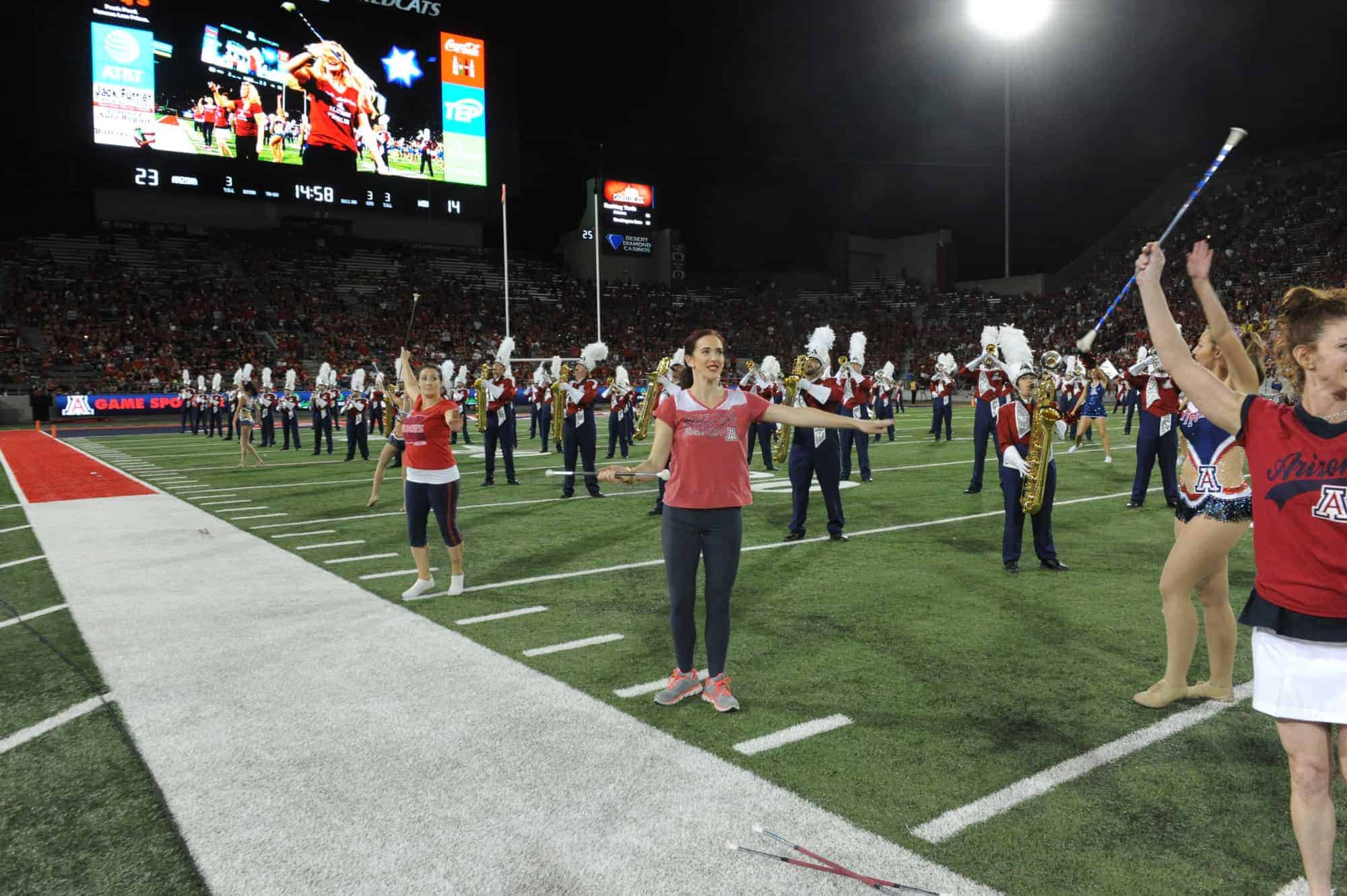 WSU vs UA Halftime