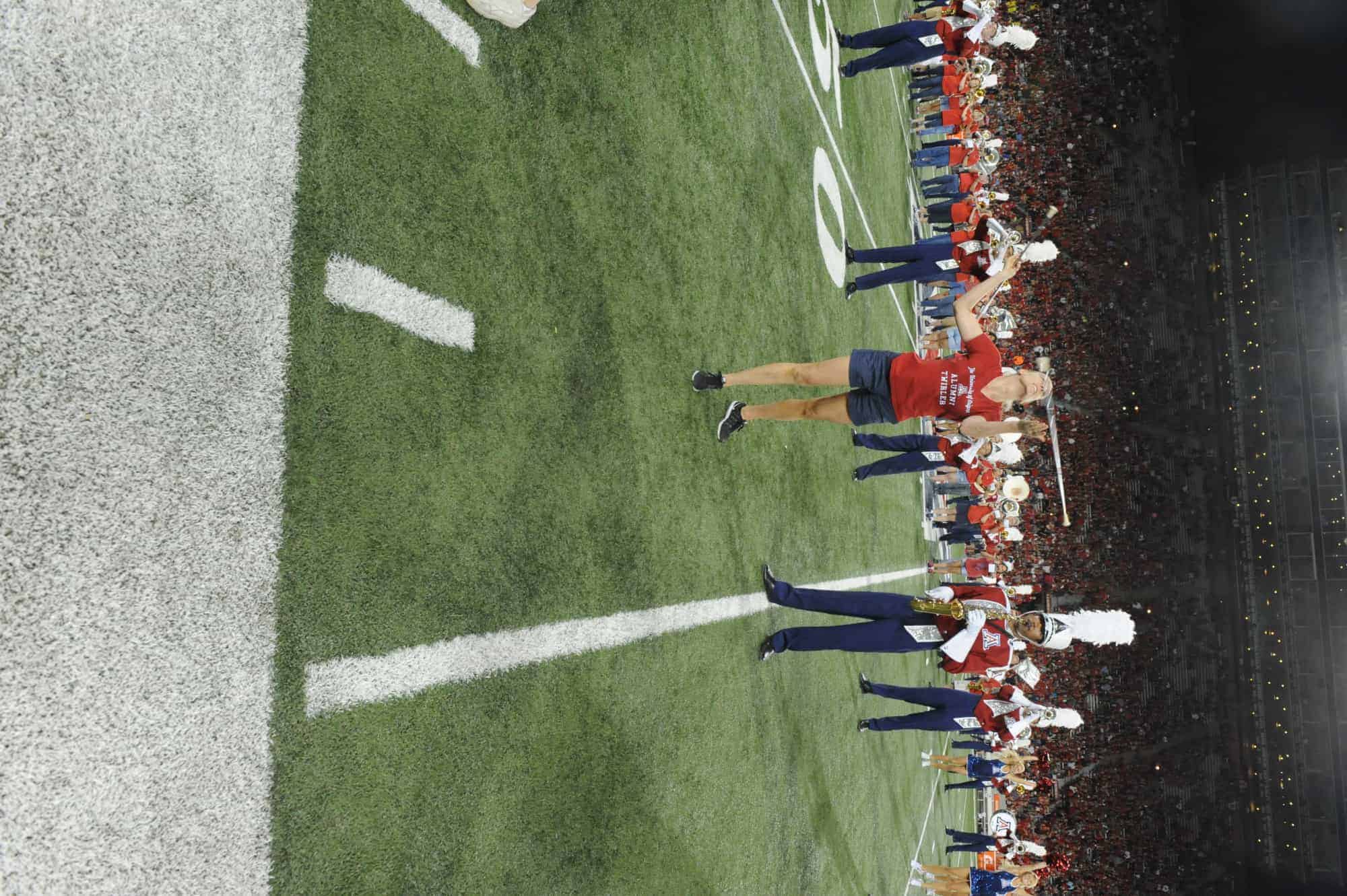 WSU vs UA Halftime
