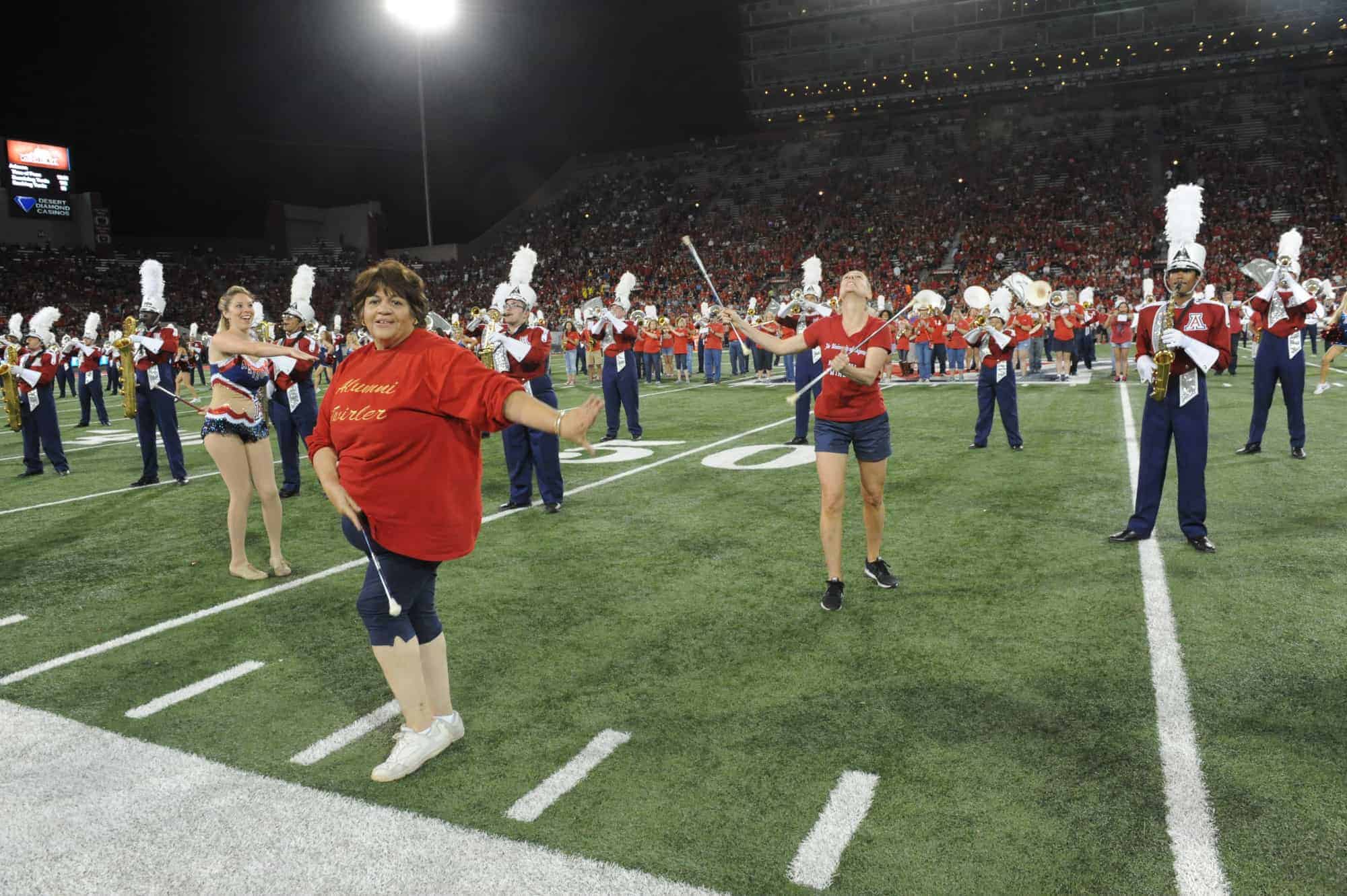 WSU vs UA Halftime