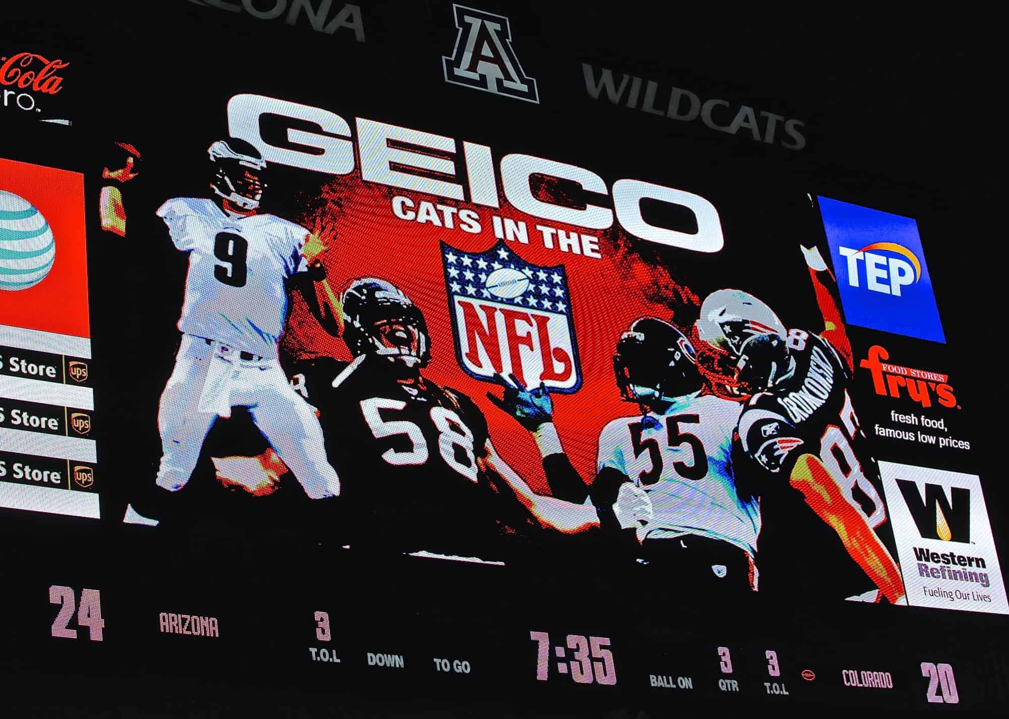 UA vs Colorado 2nd Half