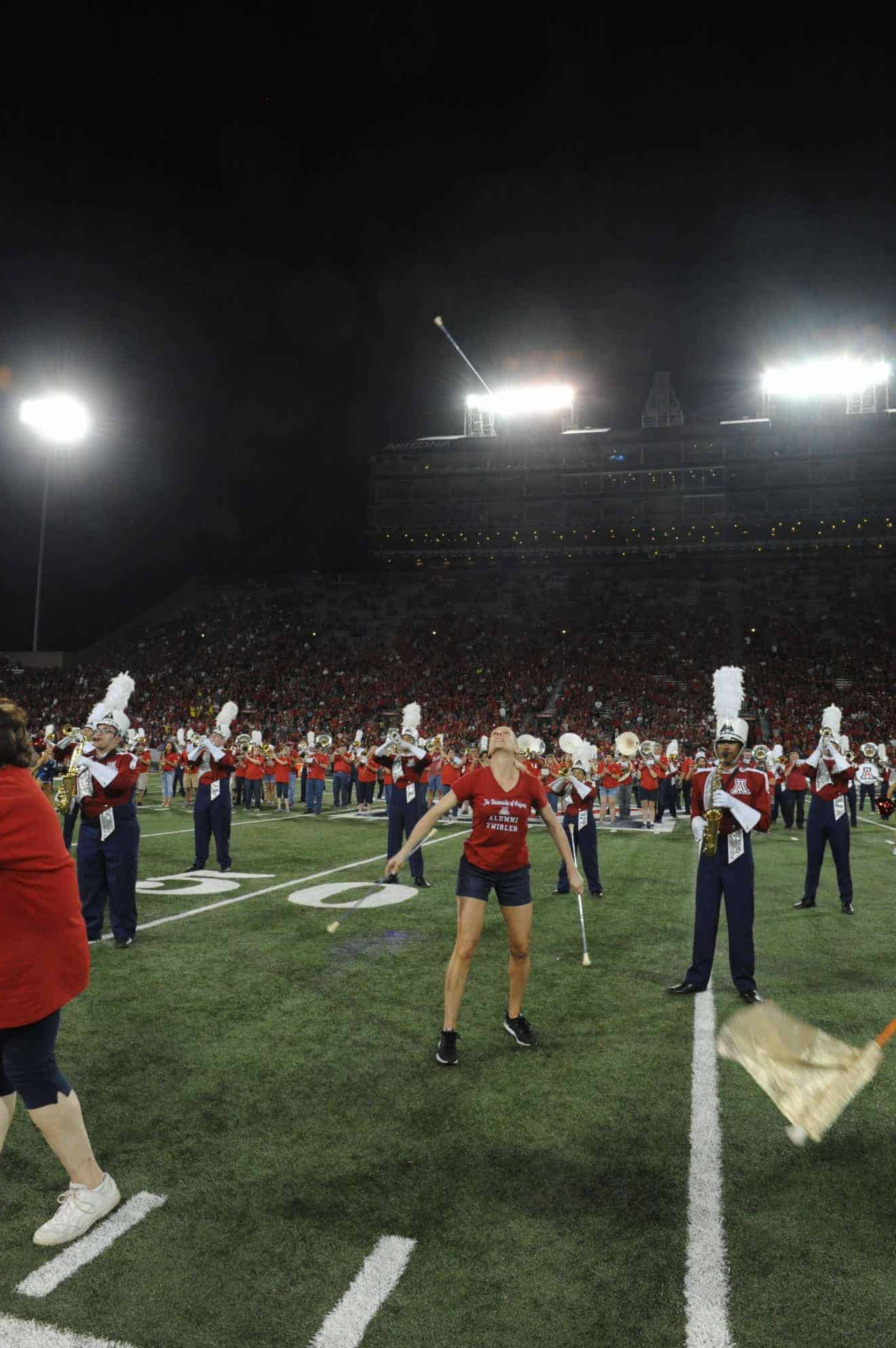 WSU vs UA Halftime