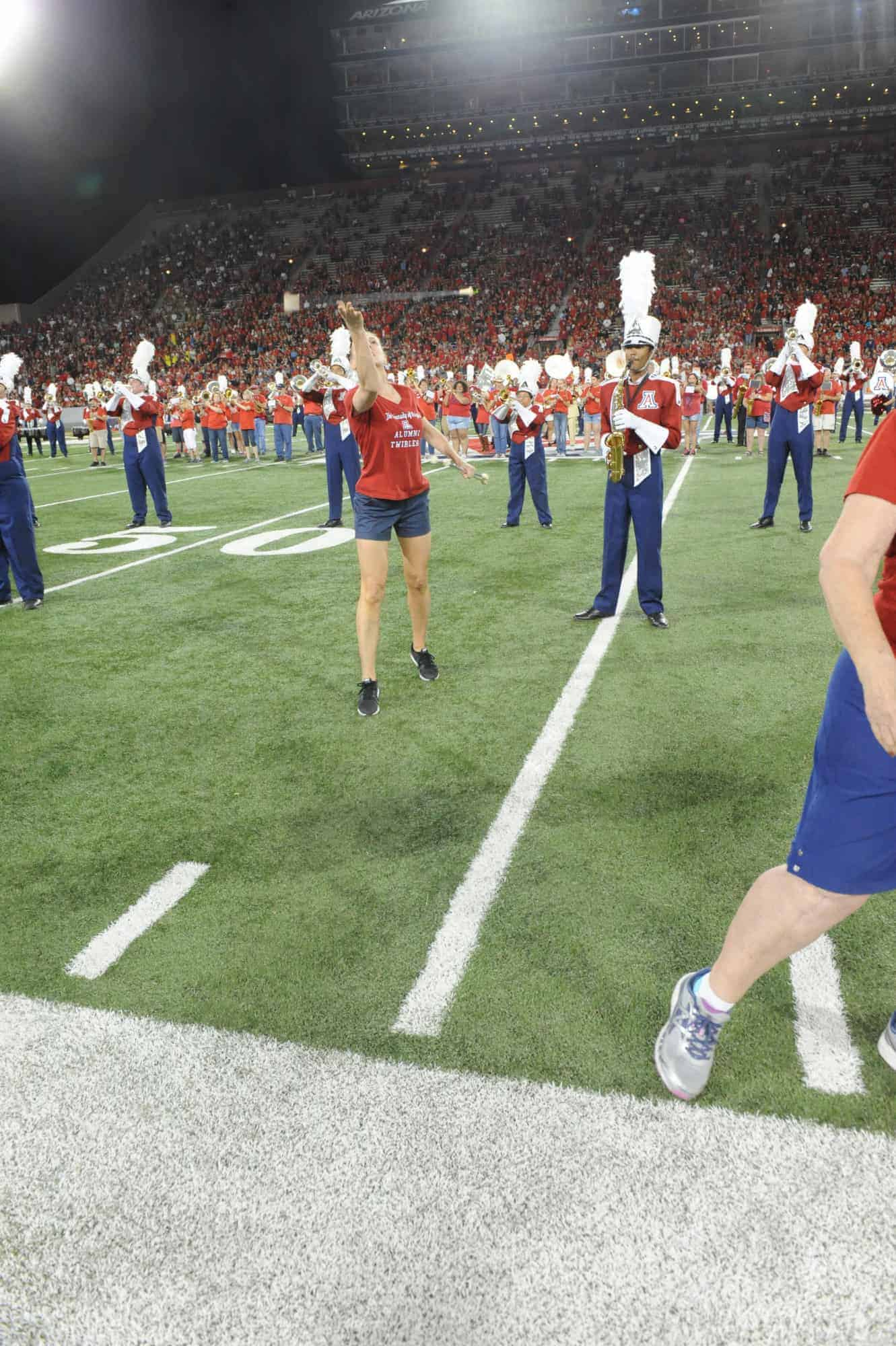 WSU vs UA Halftime