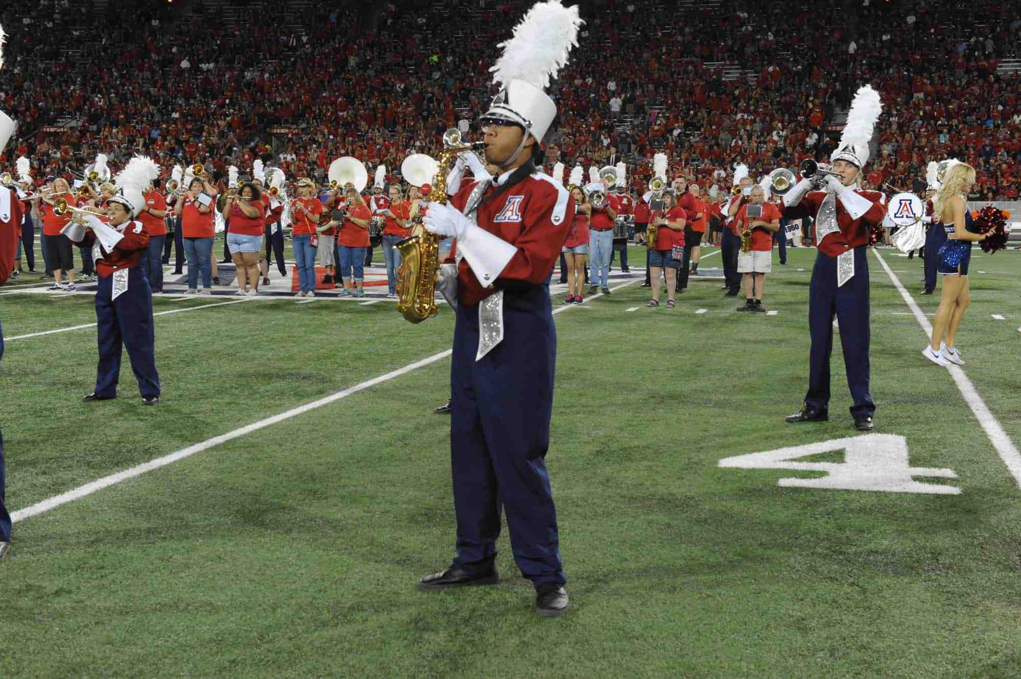 WSU vs UA Halftime