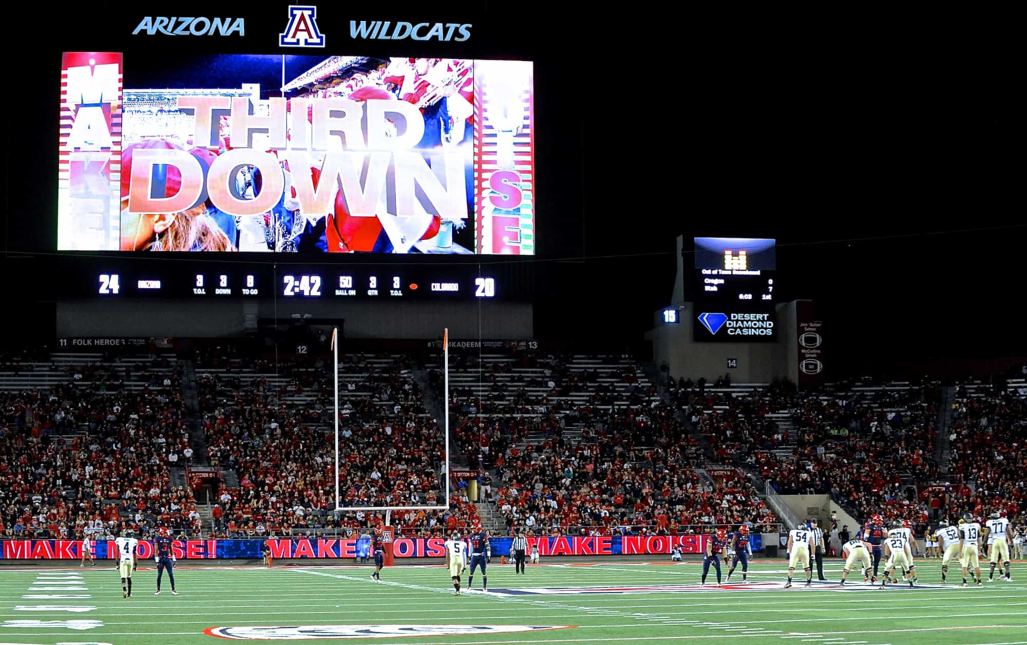 UA vs Colorado 2nd Half
