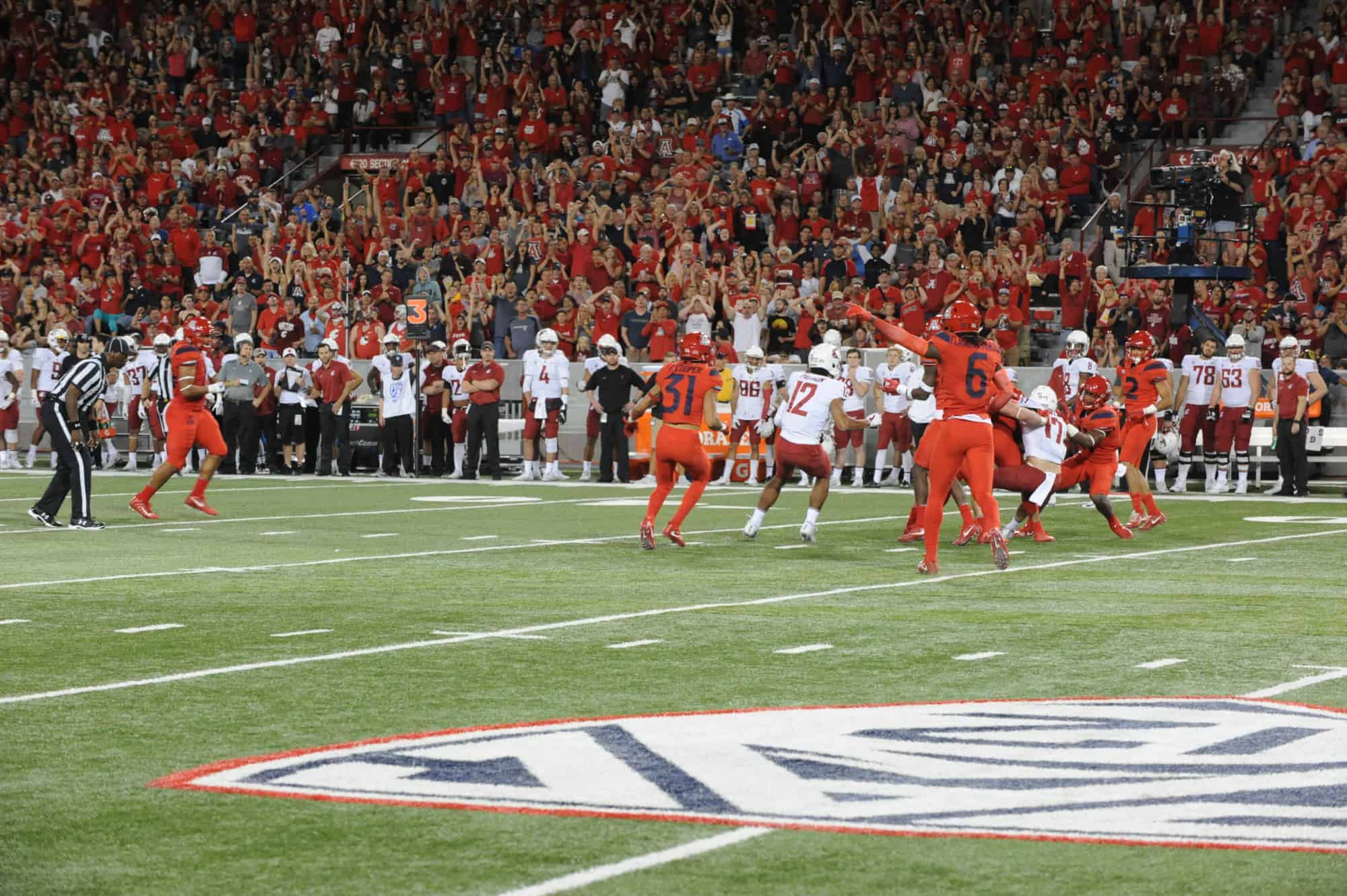 WSU vs UA Second Half