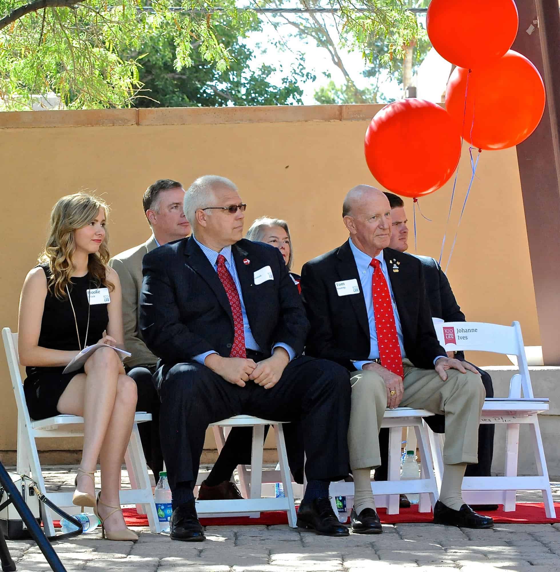 Geraldo Rivera Greek Heritage Park Inauguration