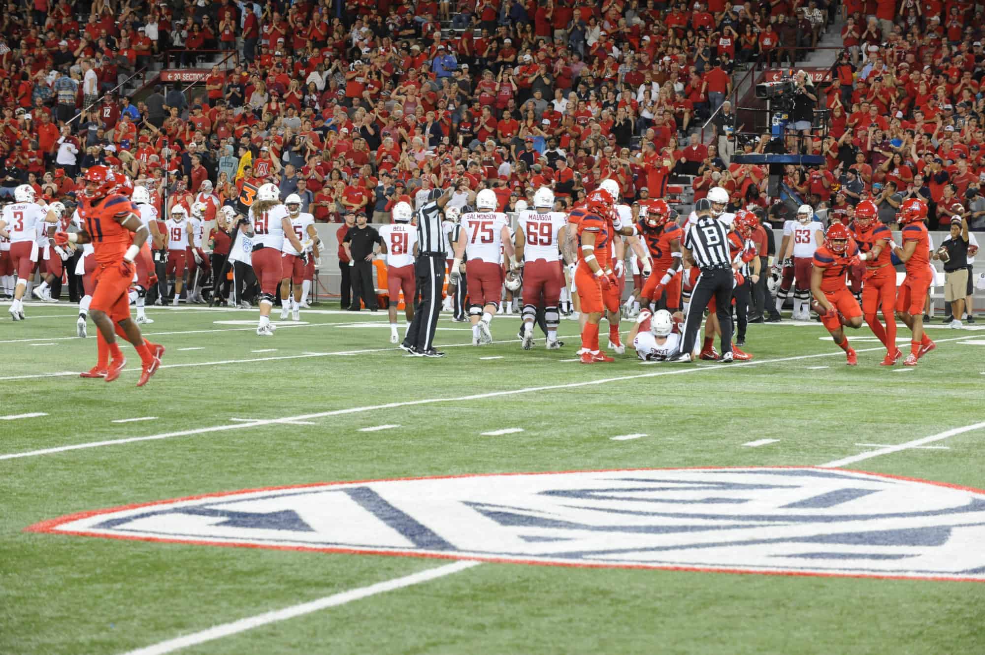 WSU vs UA Second Half