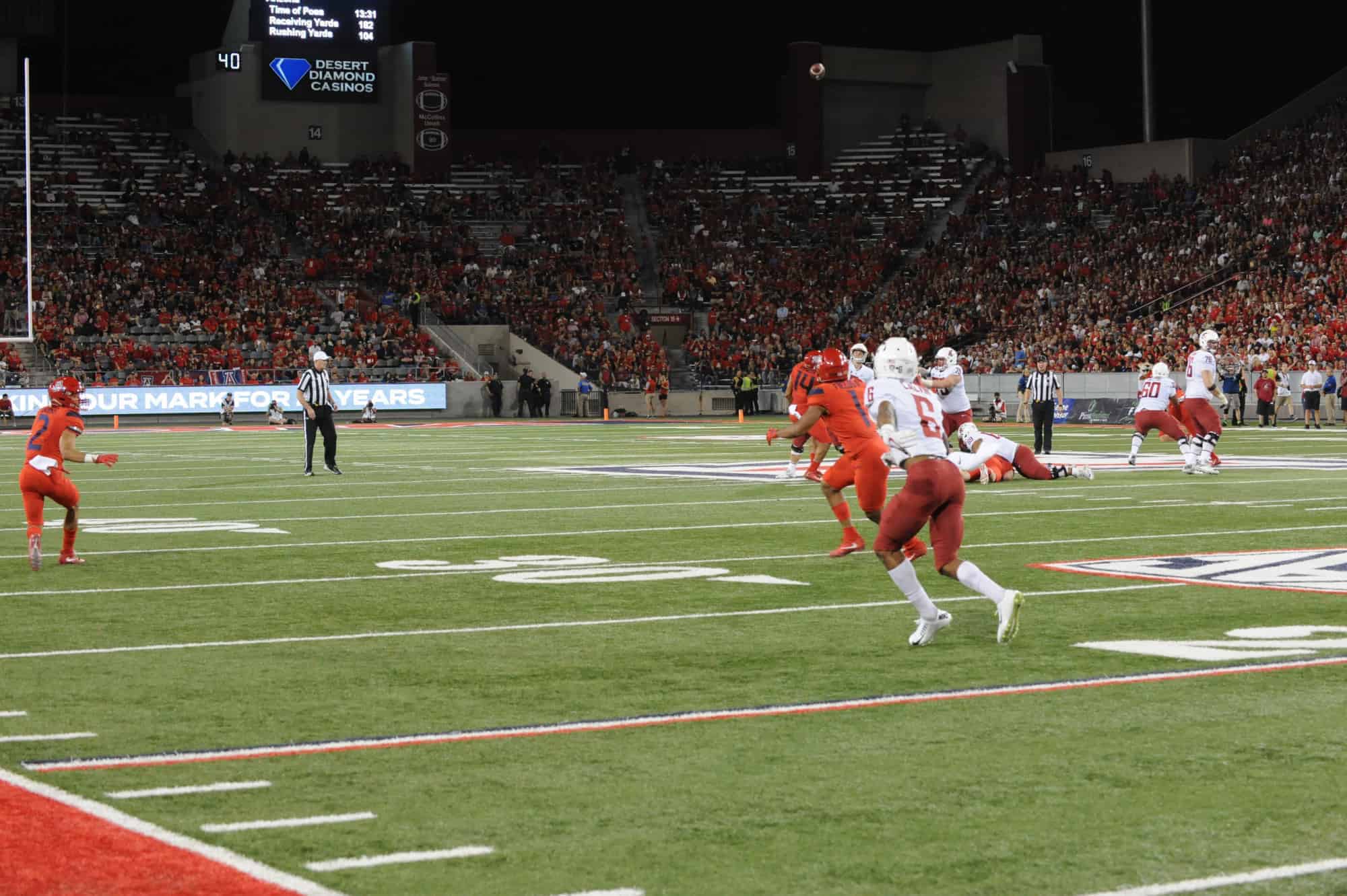 WSU vs UA Second Half