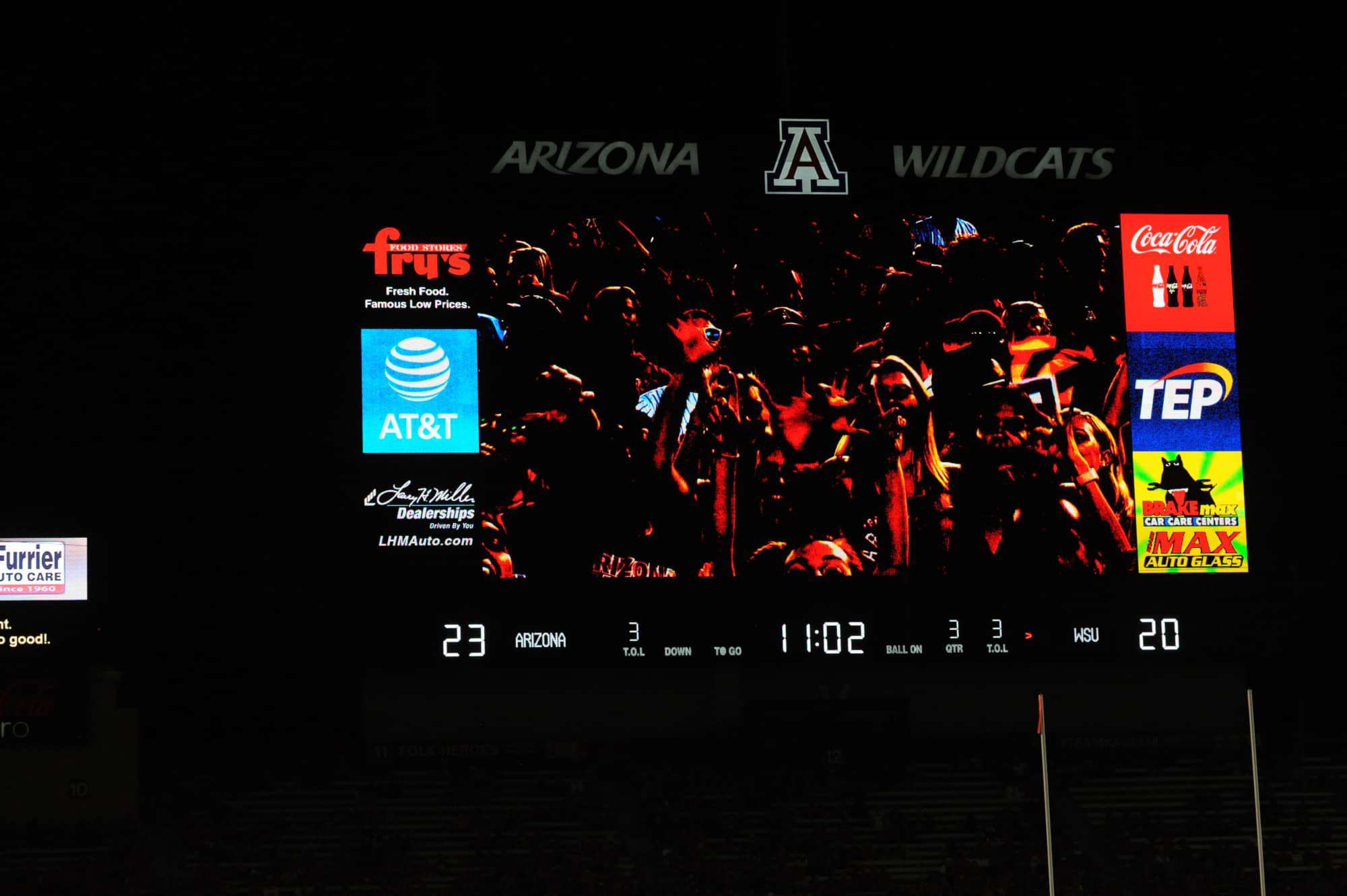 WSU vs UA Second Half