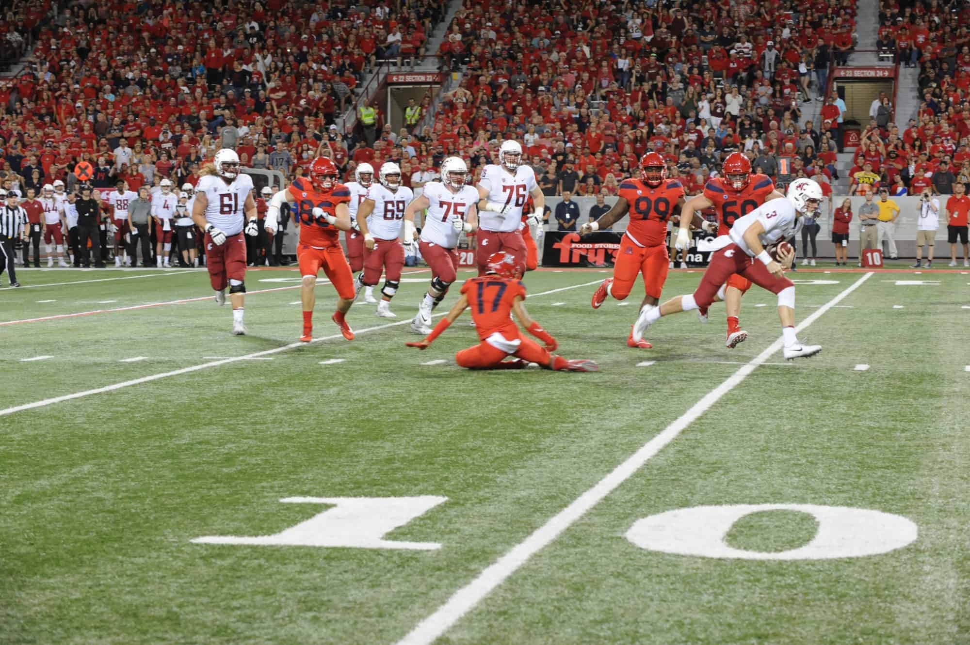 WSU vs UA Second Half
