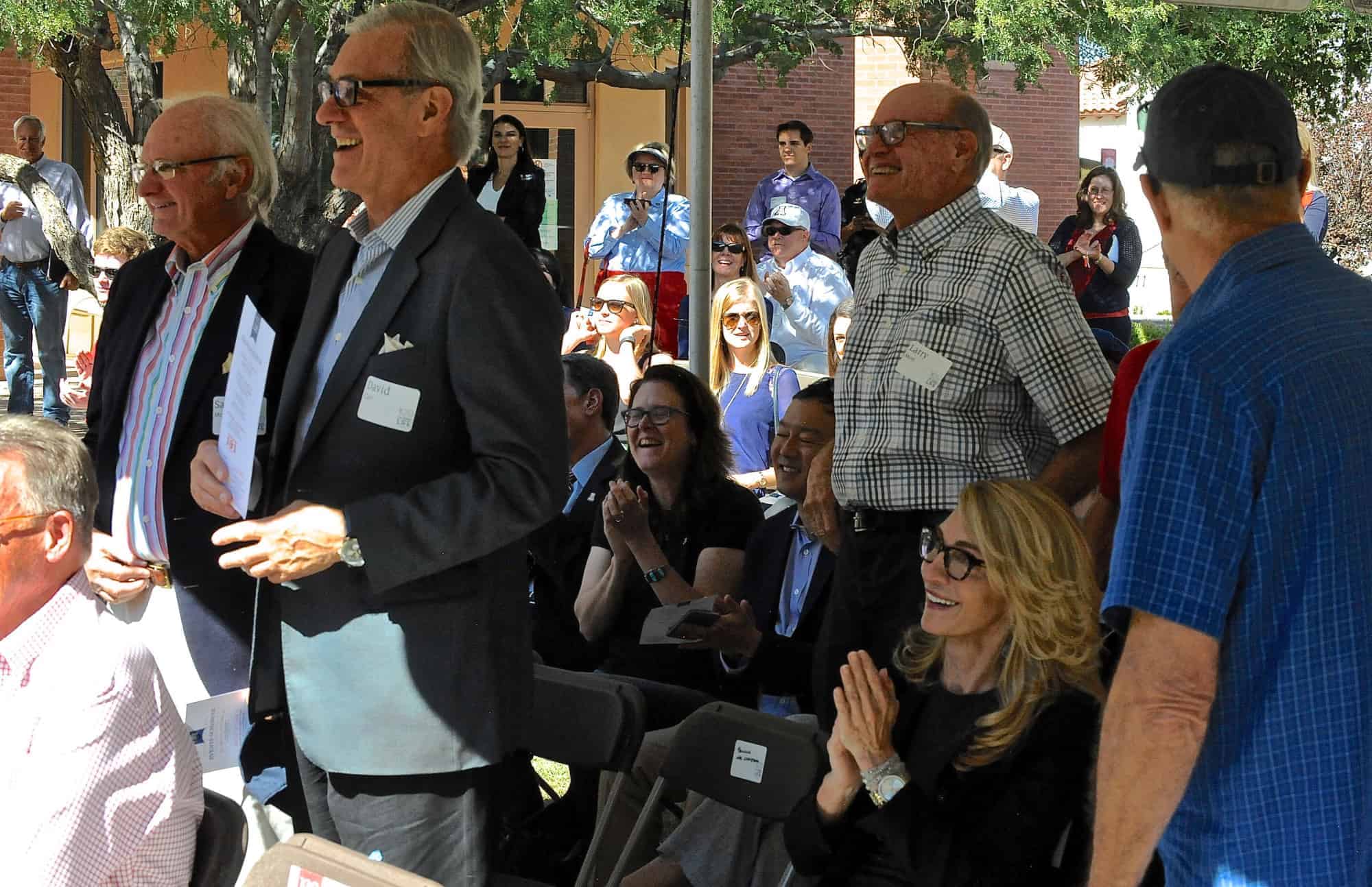 Geraldo Rivera Greek Heritage Park Inauguration