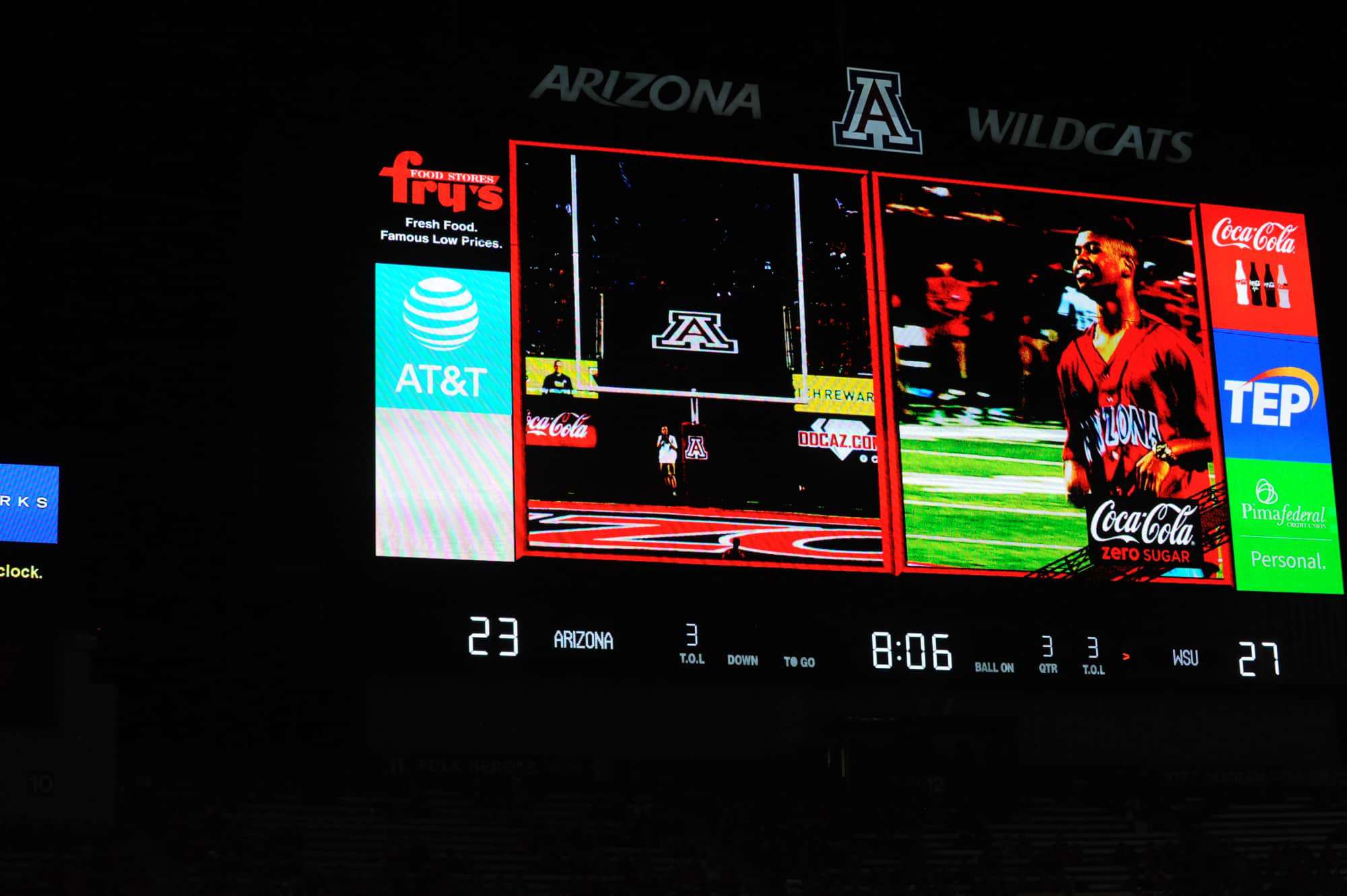 WSU vs UA Second Half