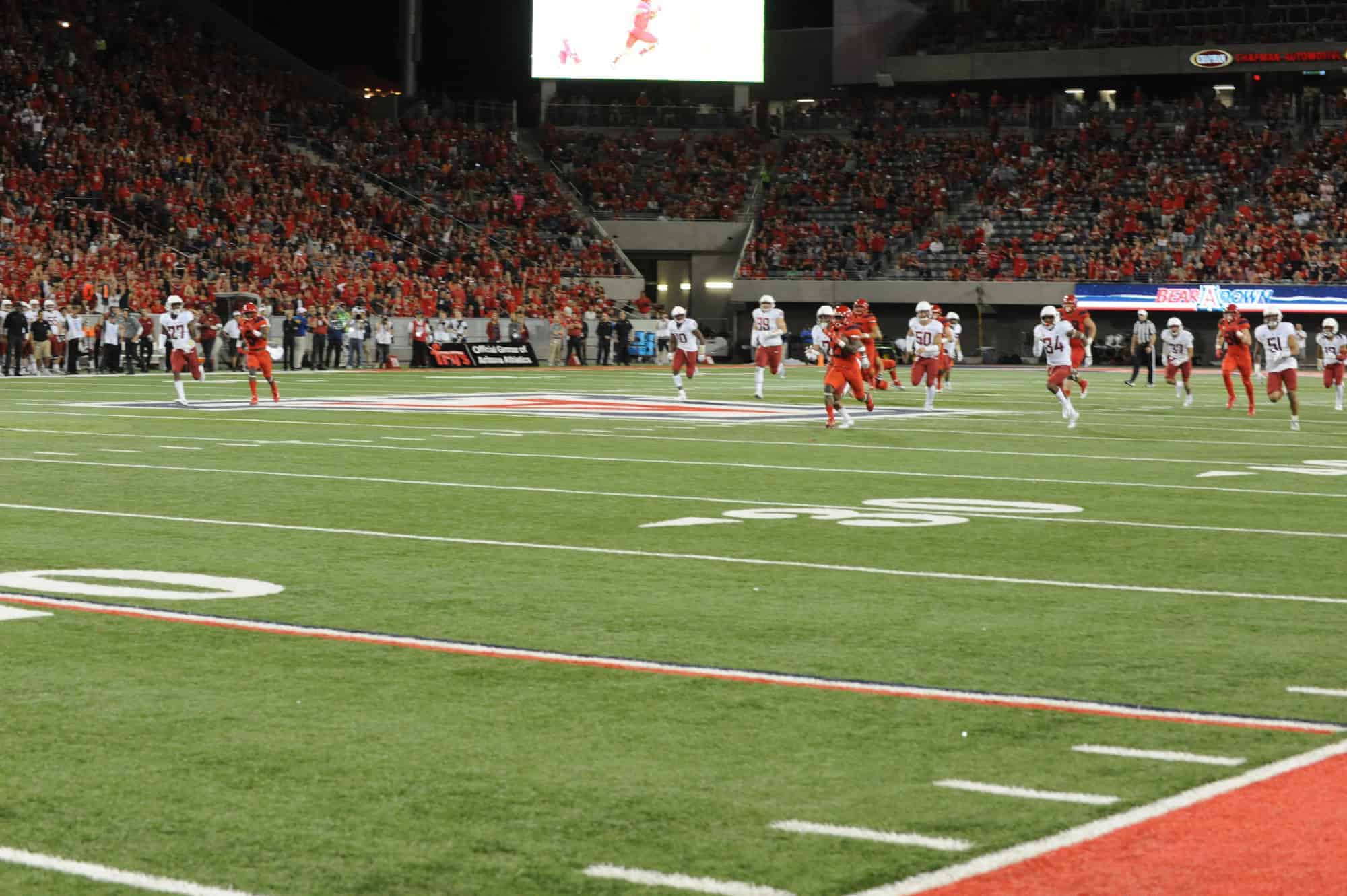 WSU vs UA Second Half