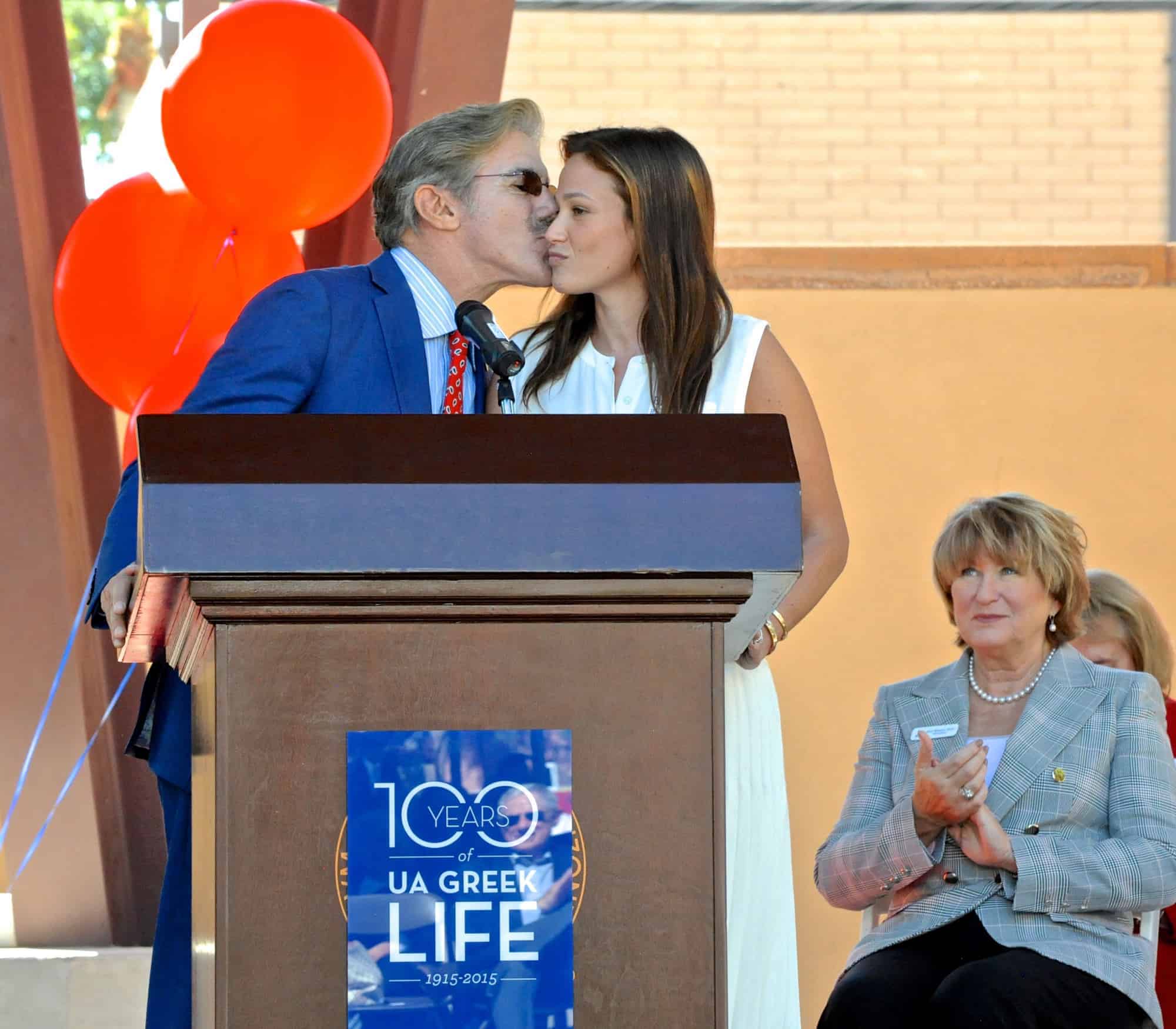 Geraldo Rivera Greek Heritage Park Inauguration