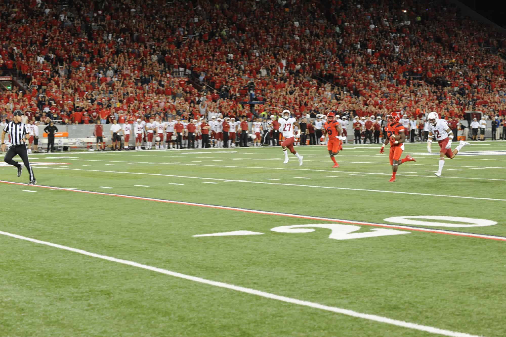 WSU vs UA Second Half