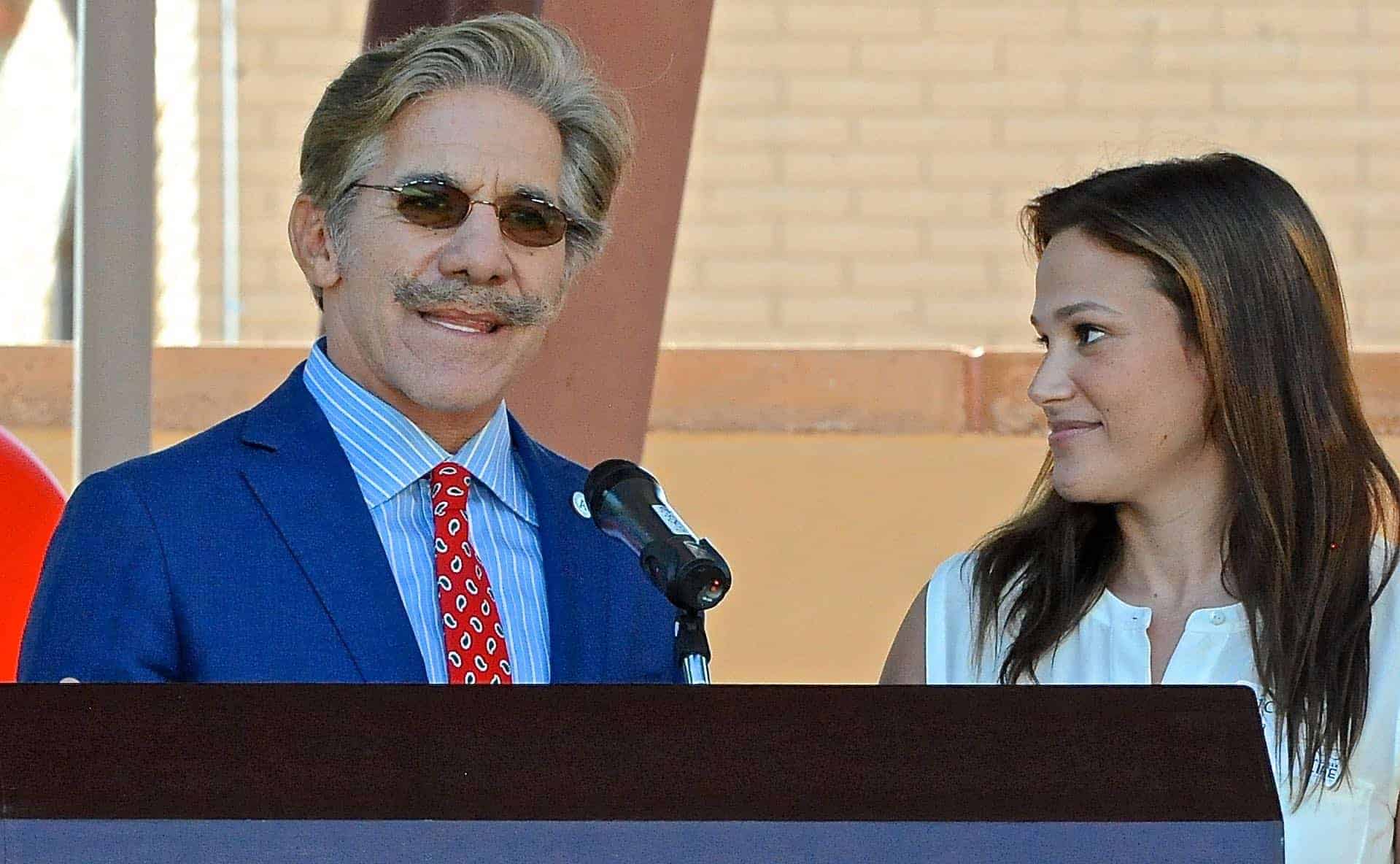 Geraldo Rivera Greek Heritage Park Inauguration