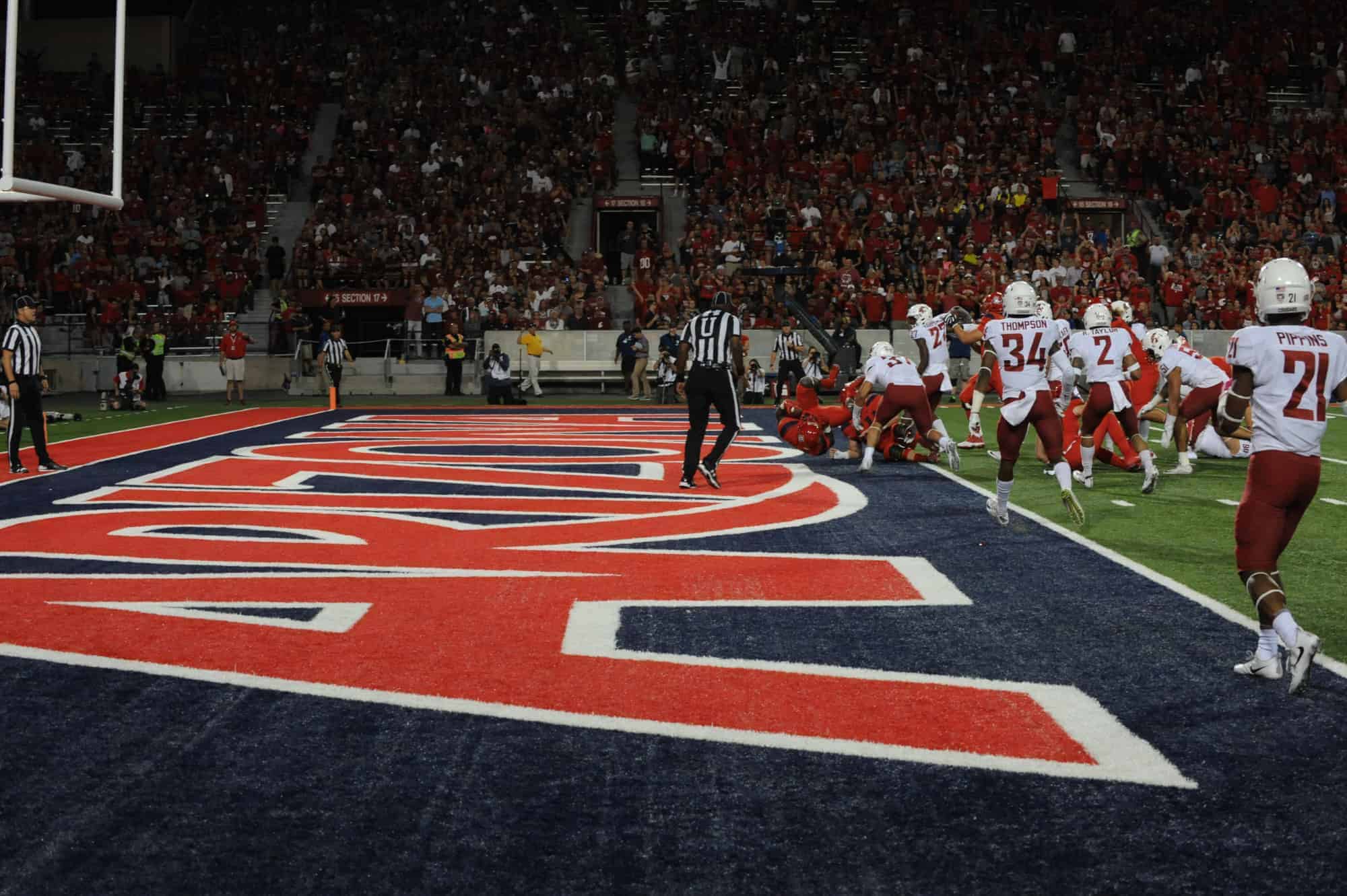 WSU vs UA Second Half