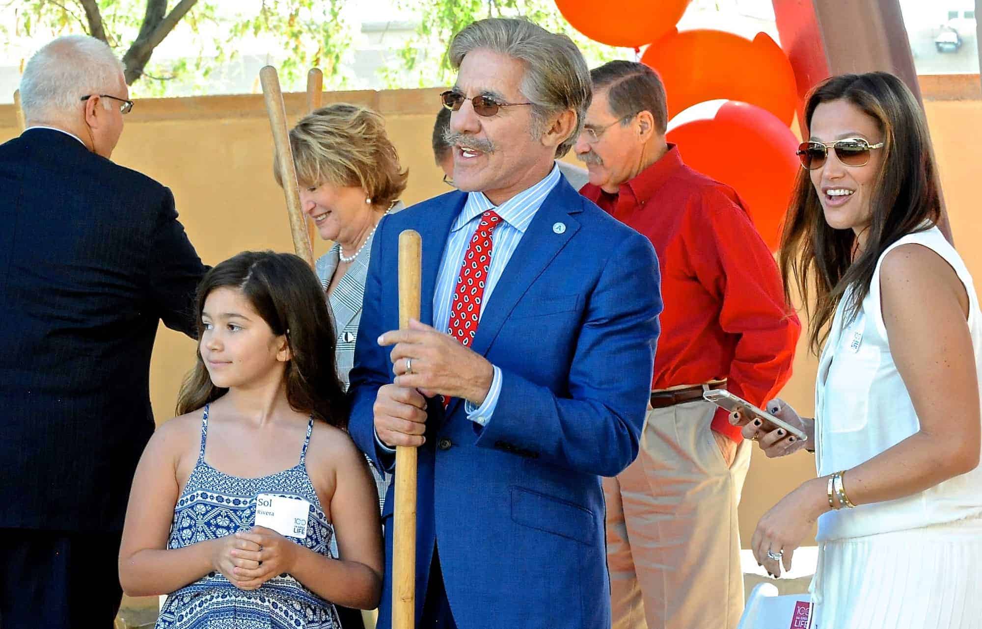 Geraldo Rivera Greek Heritage Park Inauguration