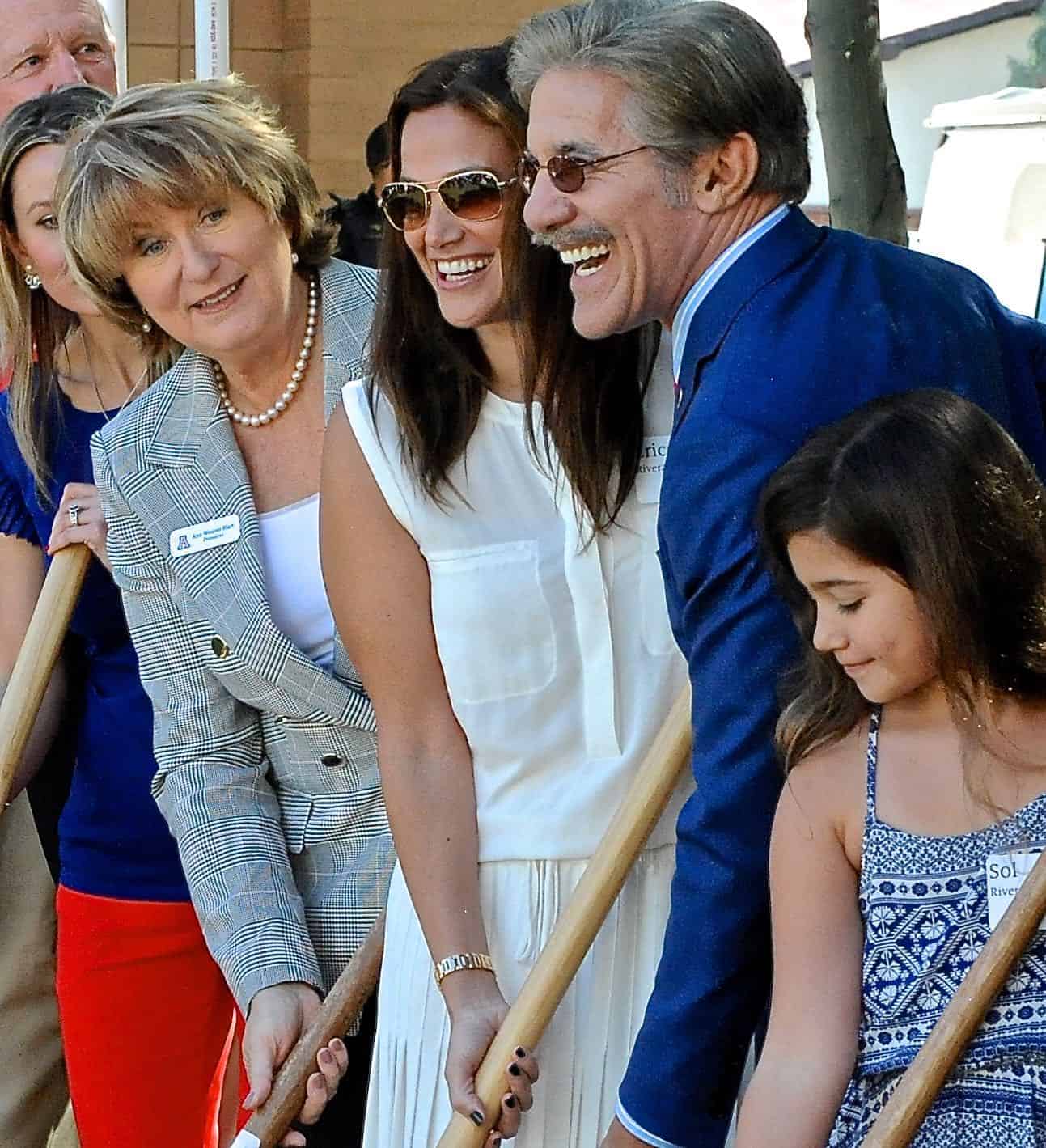 Geraldo Rivera Greek Heritage Park Inauguration