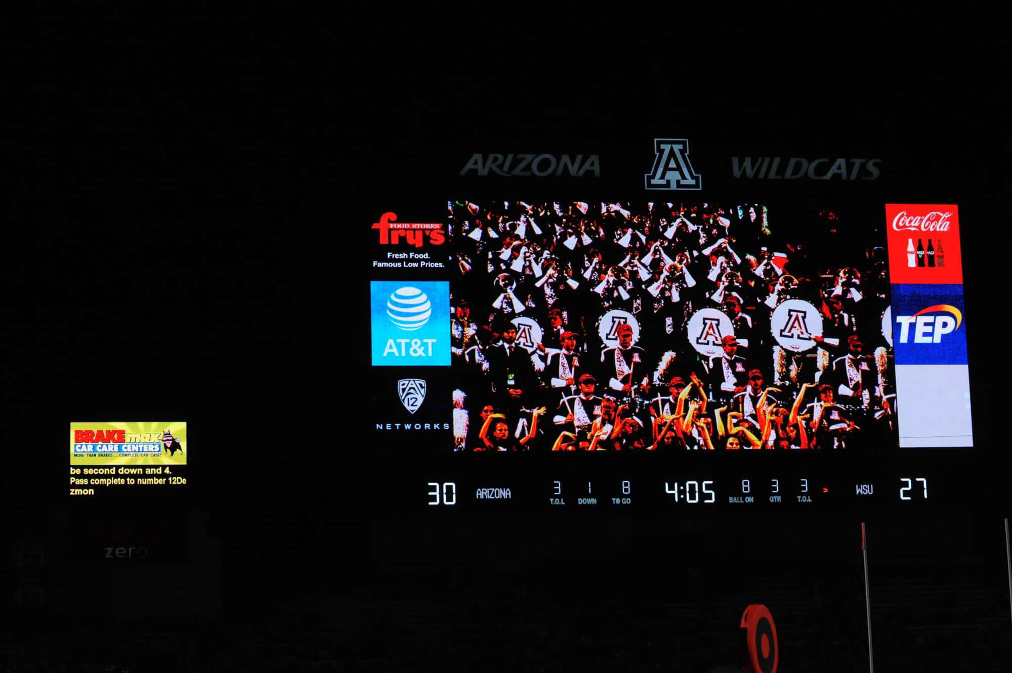 WSU vs UA Second Half