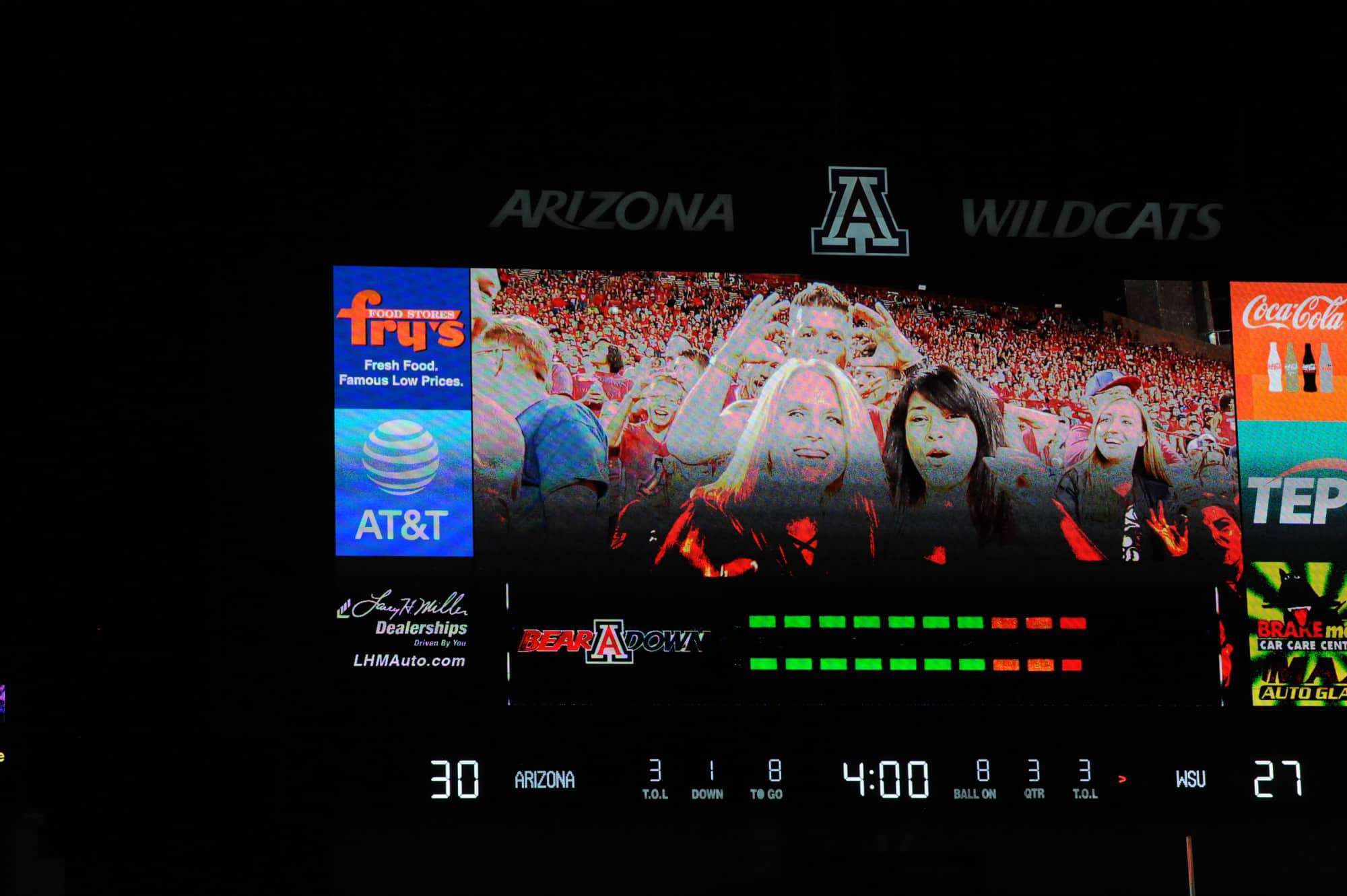 WSU vs UA Second Half